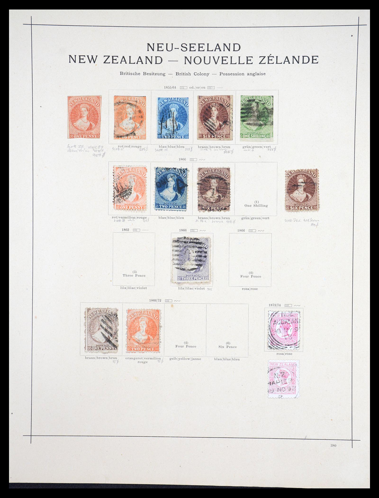 36595 800 - Postzegelverzameling 36595 World 1840-1910.