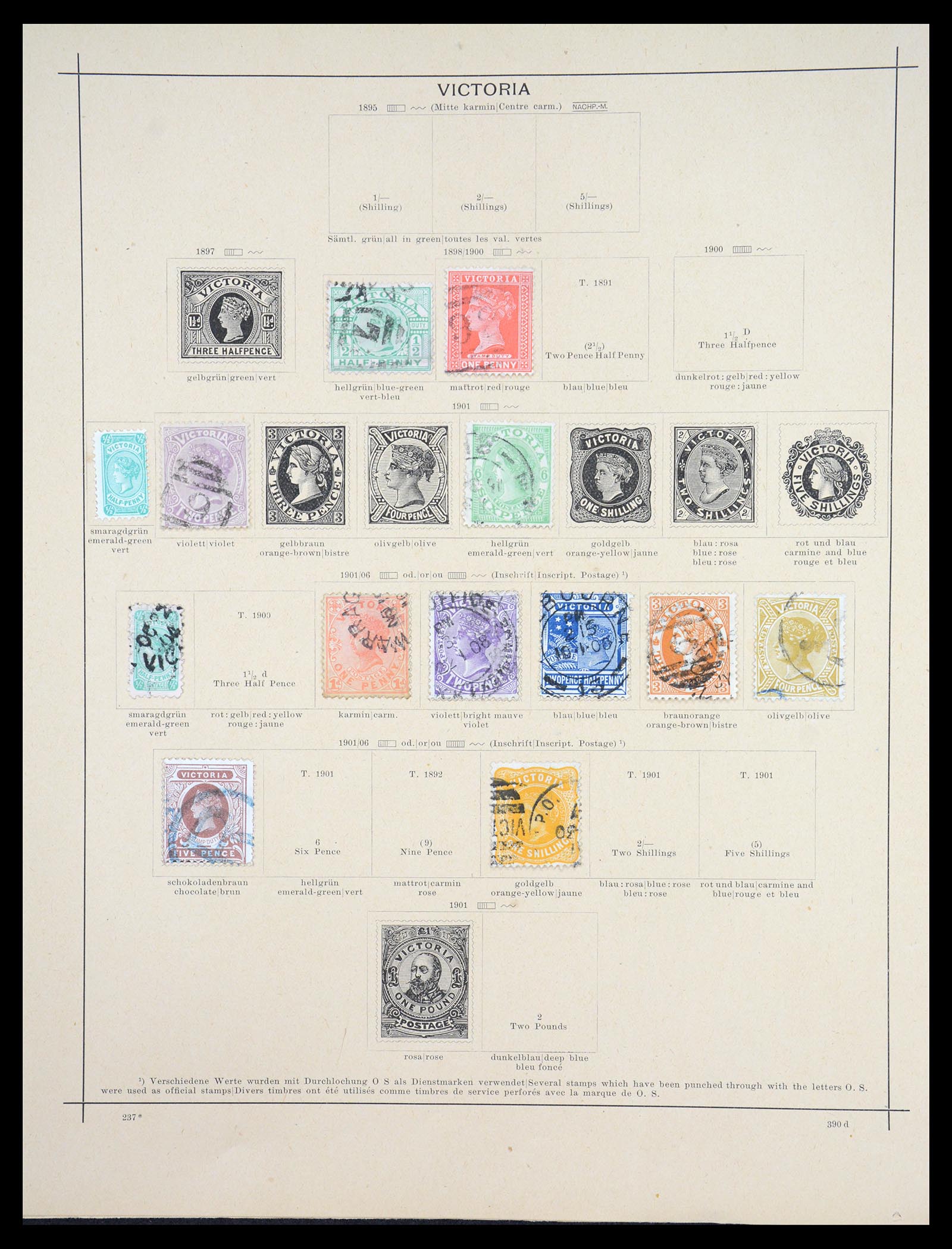 36595 825 - Postzegelverzameling 36595 World 1840-1910.