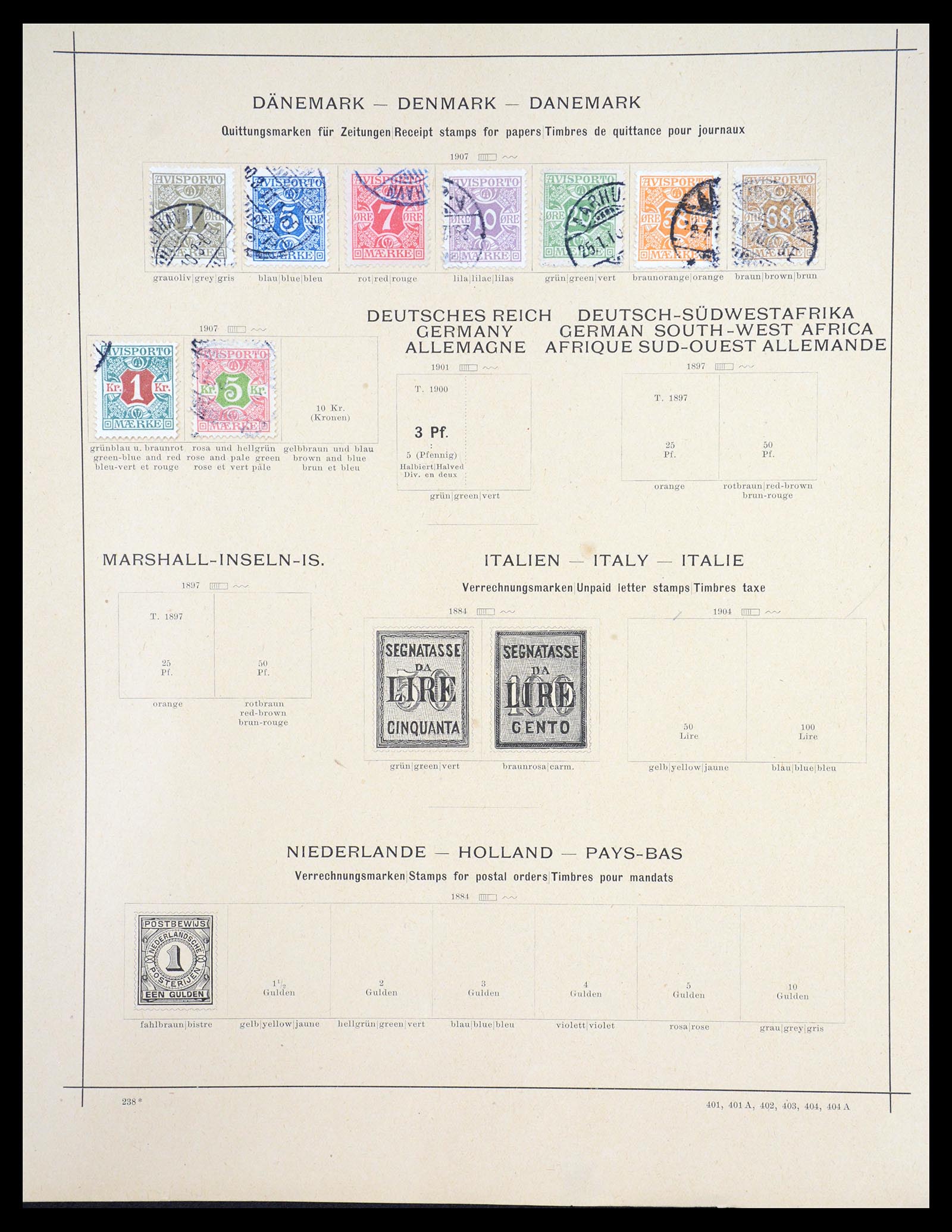 36595 828 - Postzegelverzameling 36595 World 1840-1910.