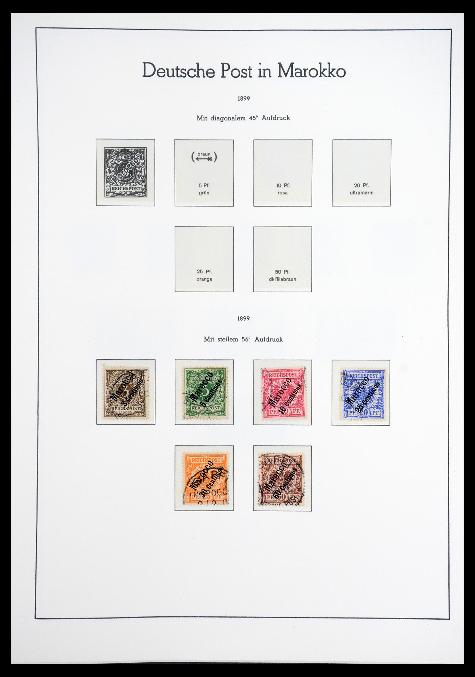 36597 005 - Stamp collection 36597 German colonies 1884-1918.