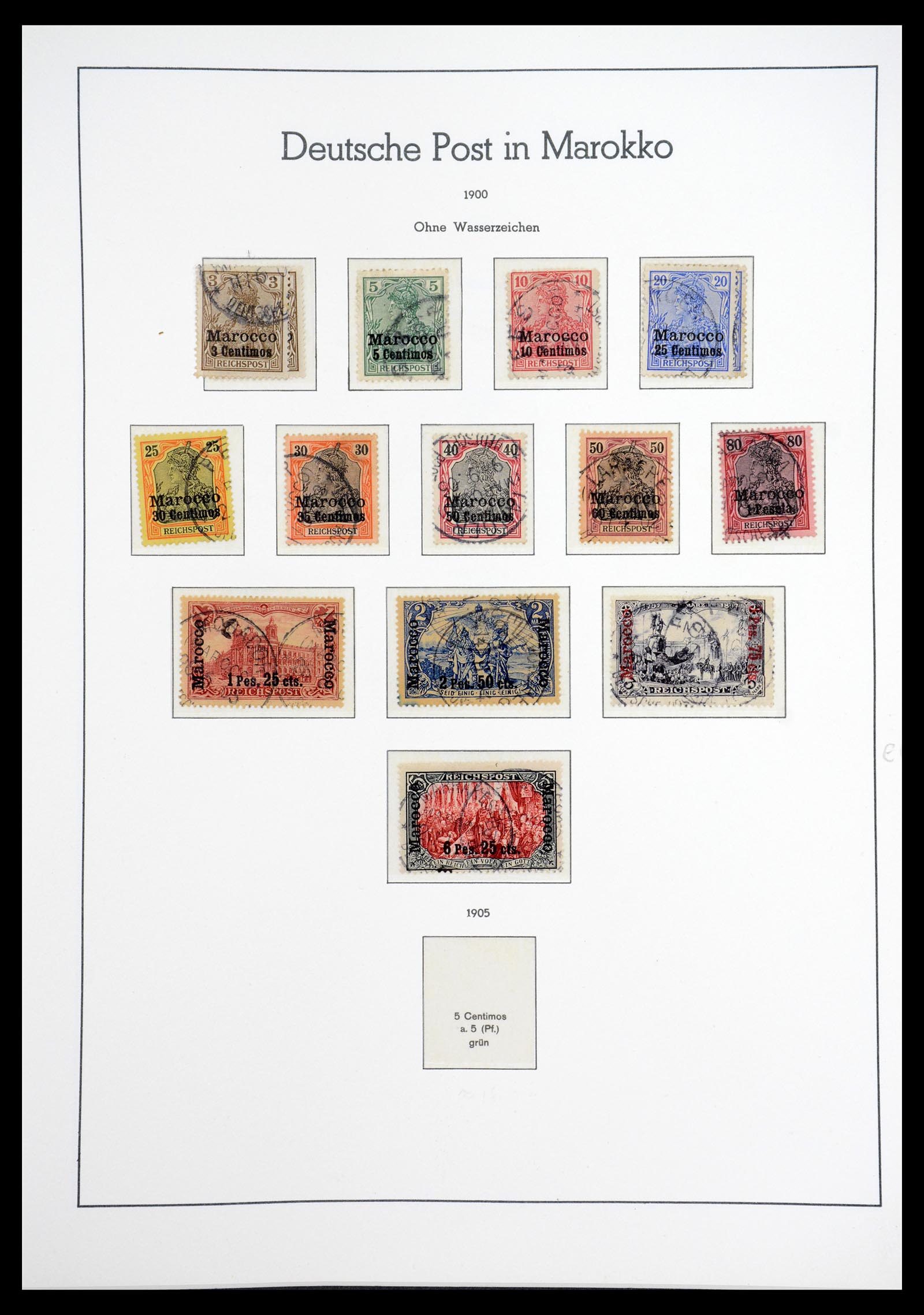 36597 006 - Stamp collection 36597 German colonies 1884-1918.