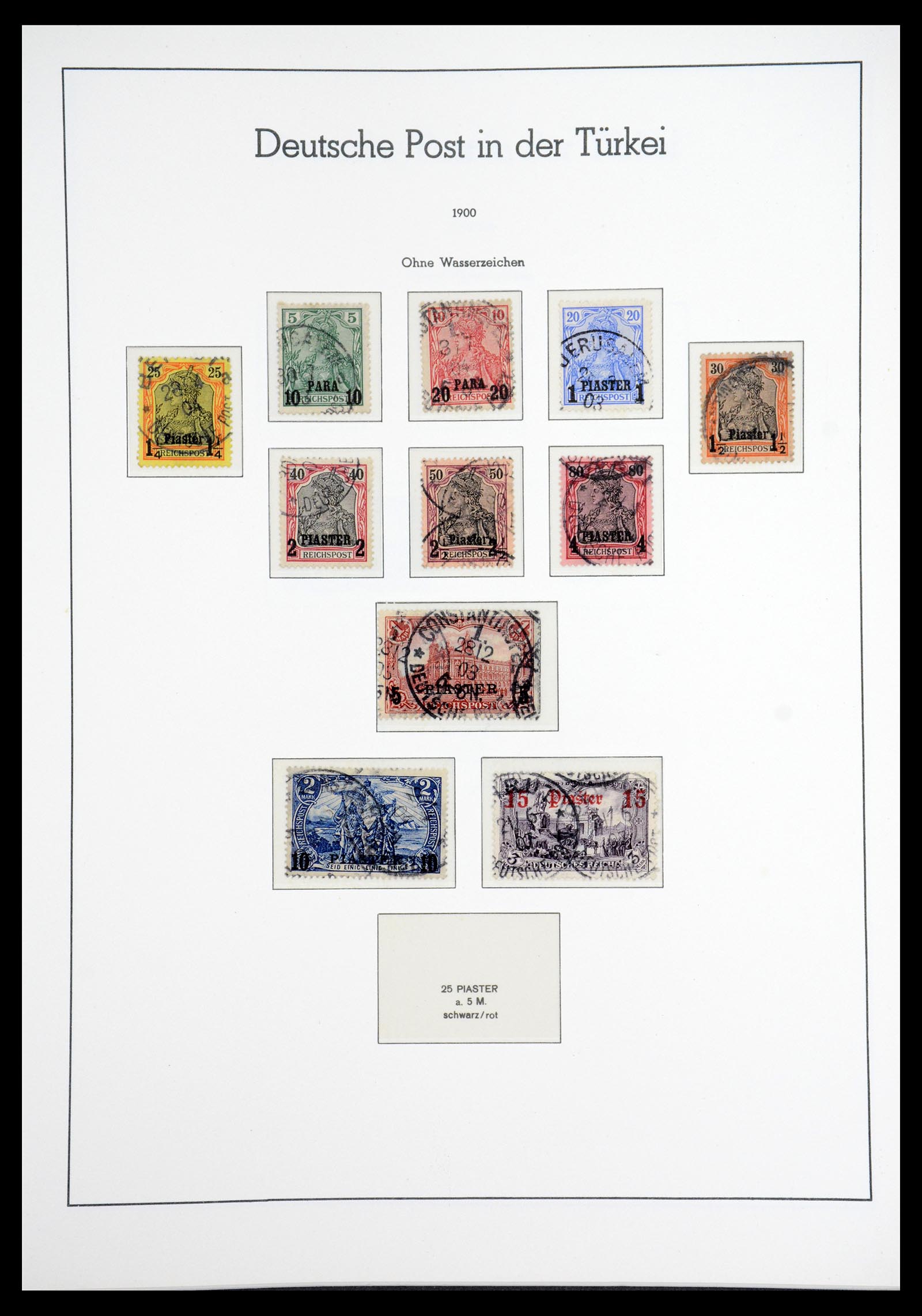 36597 010 - Stamp collection 36597 German colonies 1884-1918.