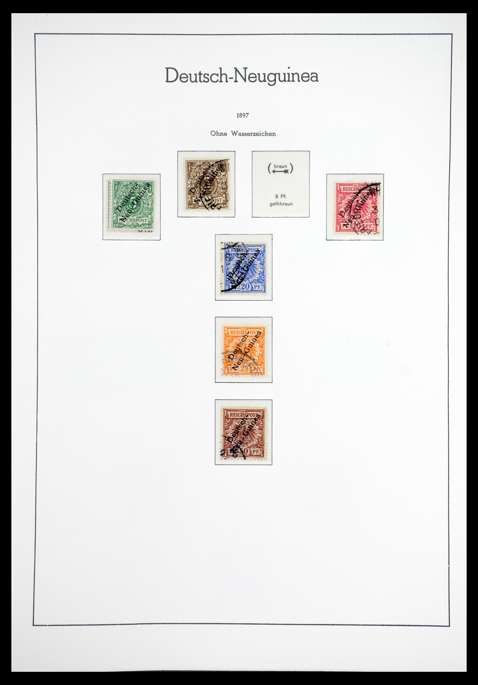 36597 013 - Stamp collection 36597 German colonies 1884-1918.
