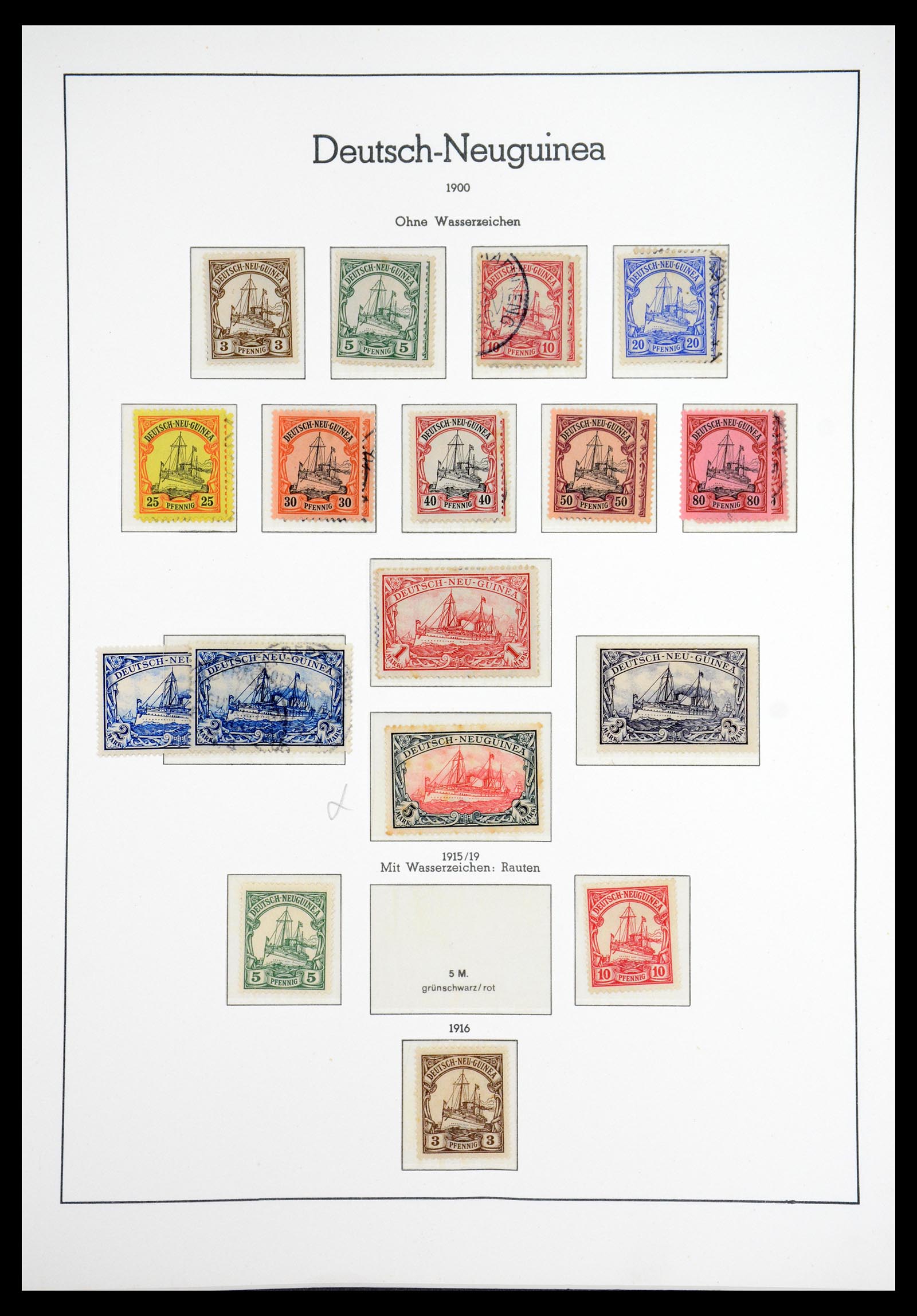 36597 014 - Stamp collection 36597 German colonies 1884-1918.