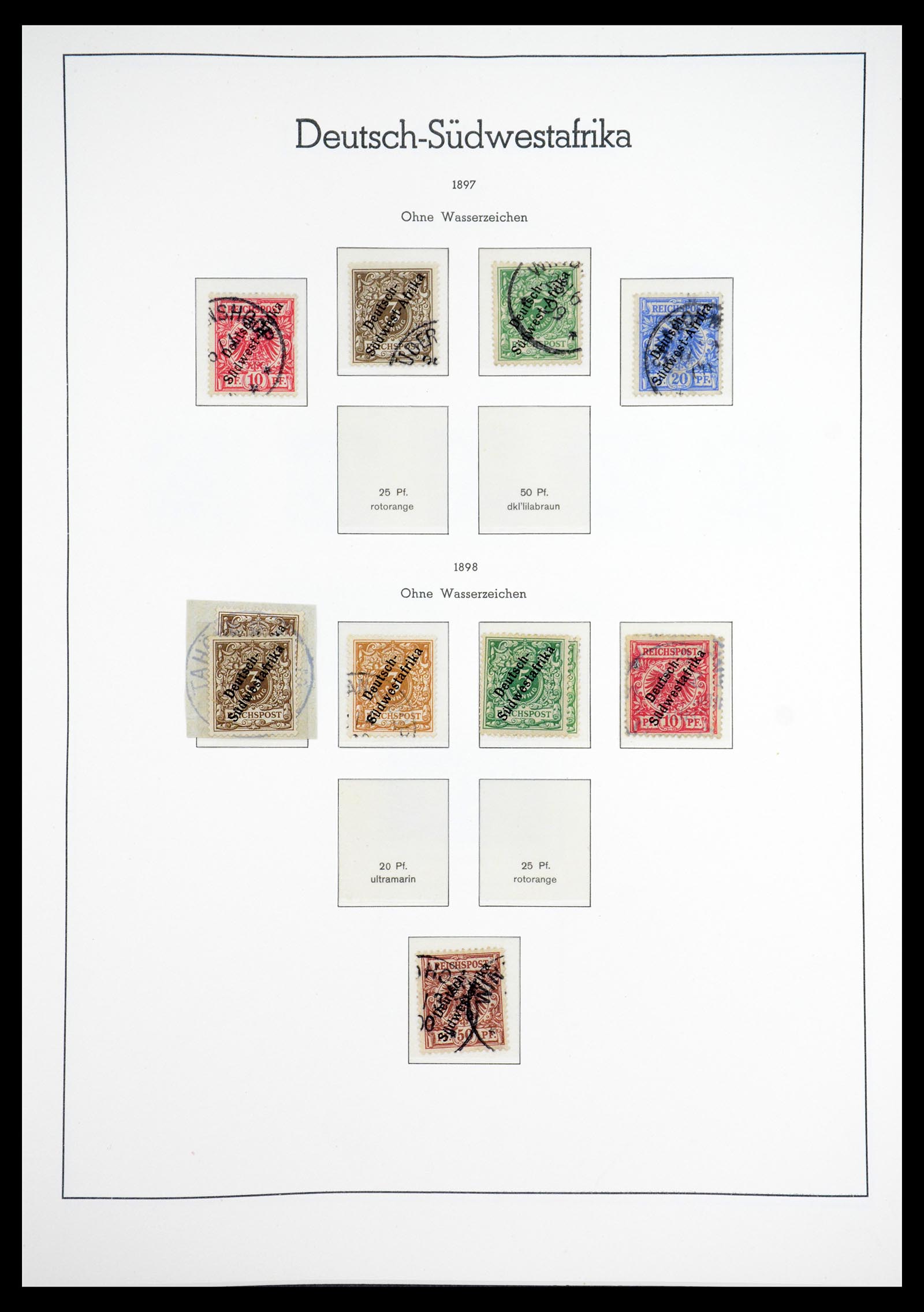 36597 018 - Stamp collection 36597 German colonies 1884-1918.