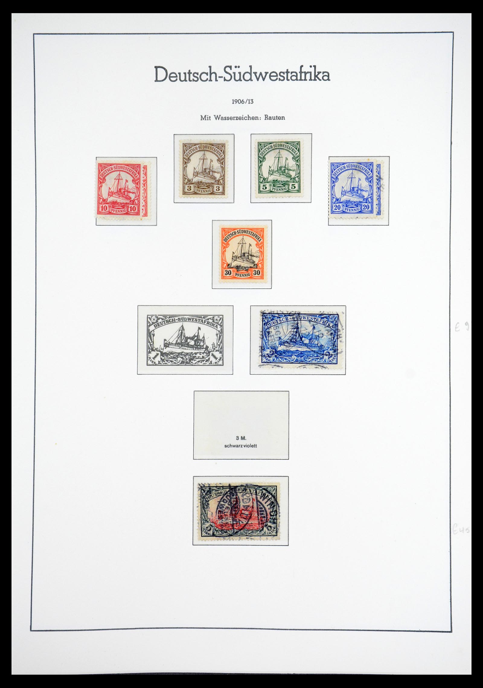 36597 020 - Stamp collection 36597 German colonies 1884-1918.