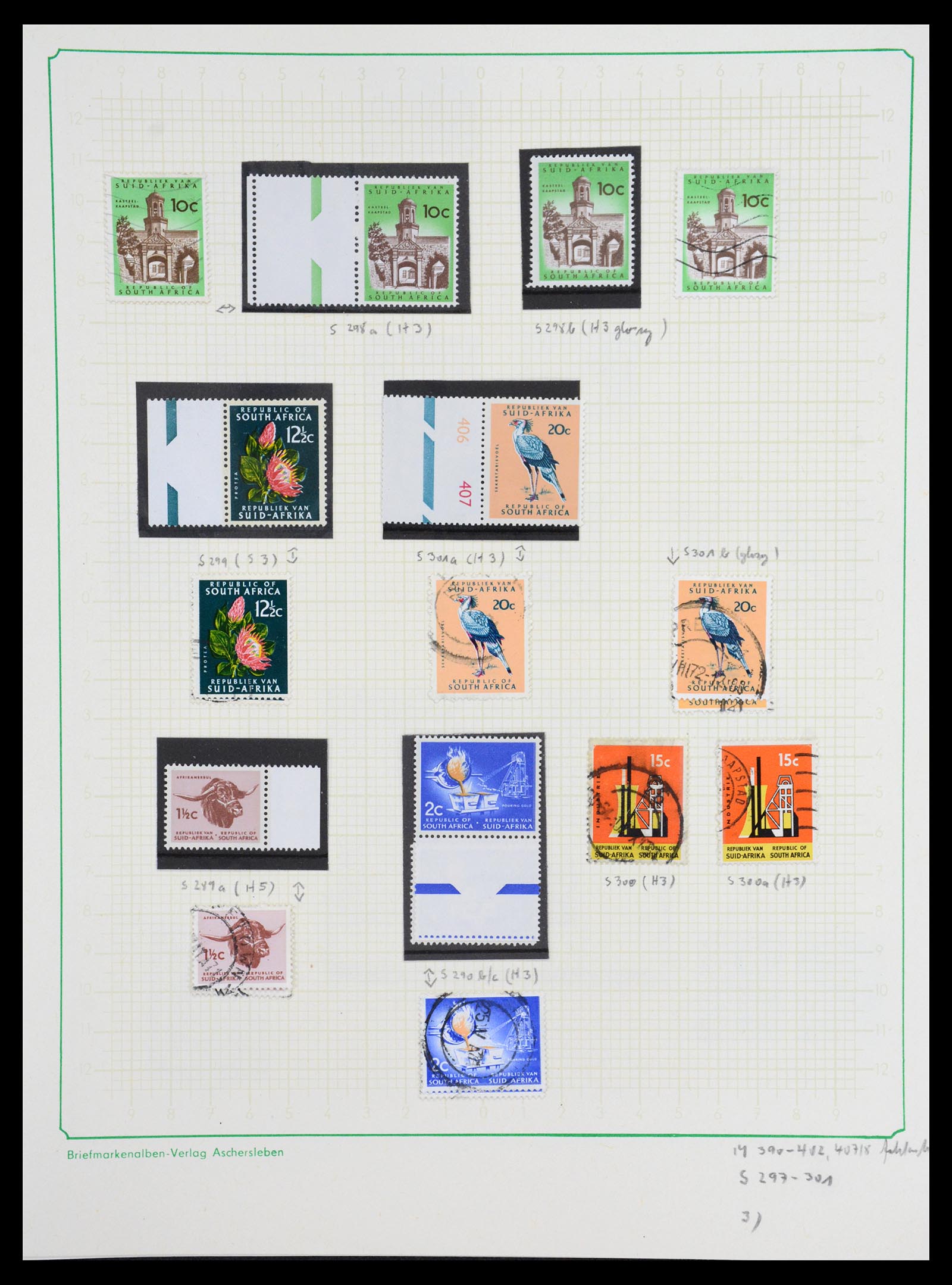 36599 029 - Postzegelverzameling 36599 Zuid Afrika 1910-1998.