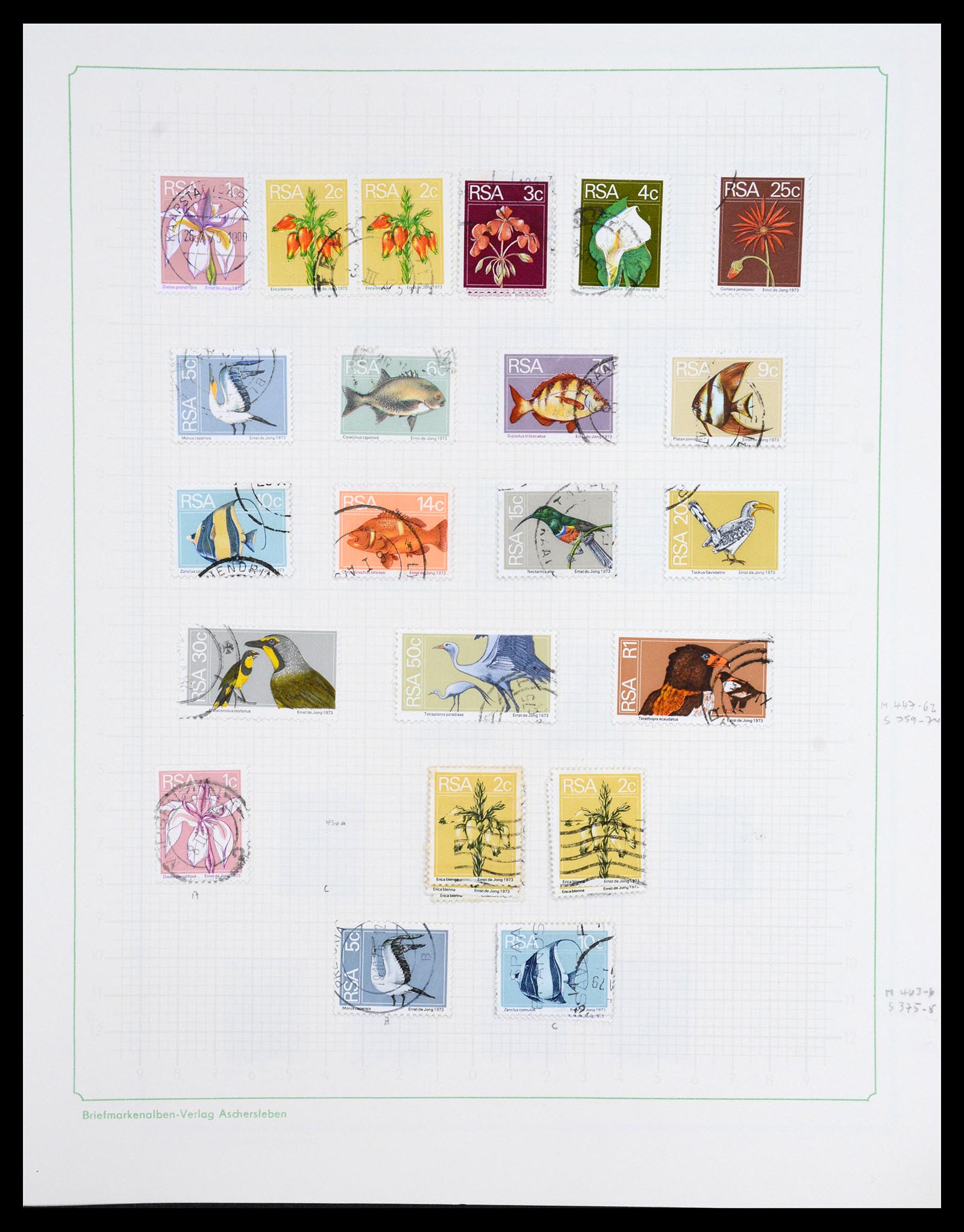 36599 033 - Postzegelverzameling 36599 Zuid Afrika 1910-1998.