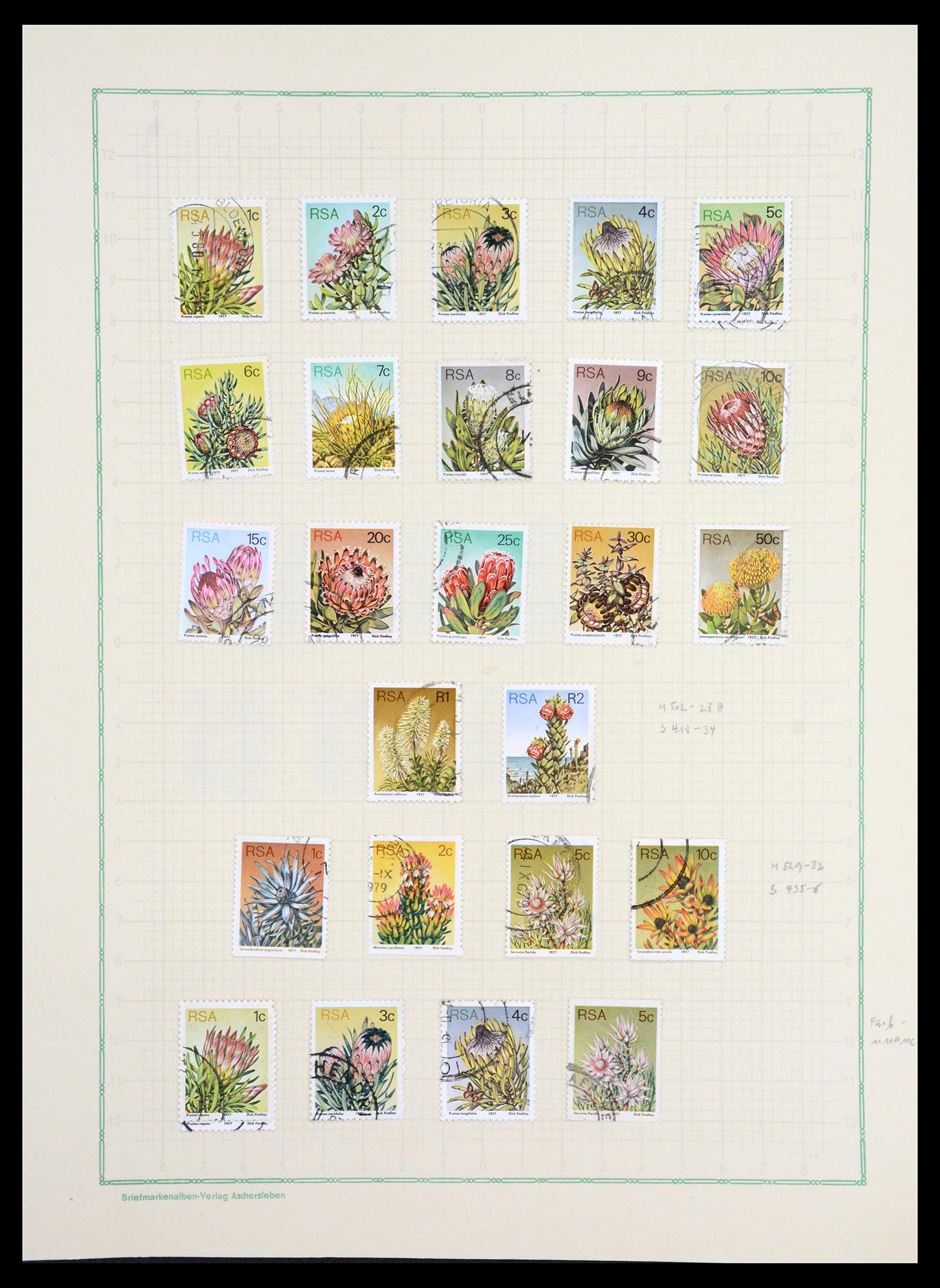 36599 034 - Postzegelverzameling 36599 Zuid Afrika 1910-1998.