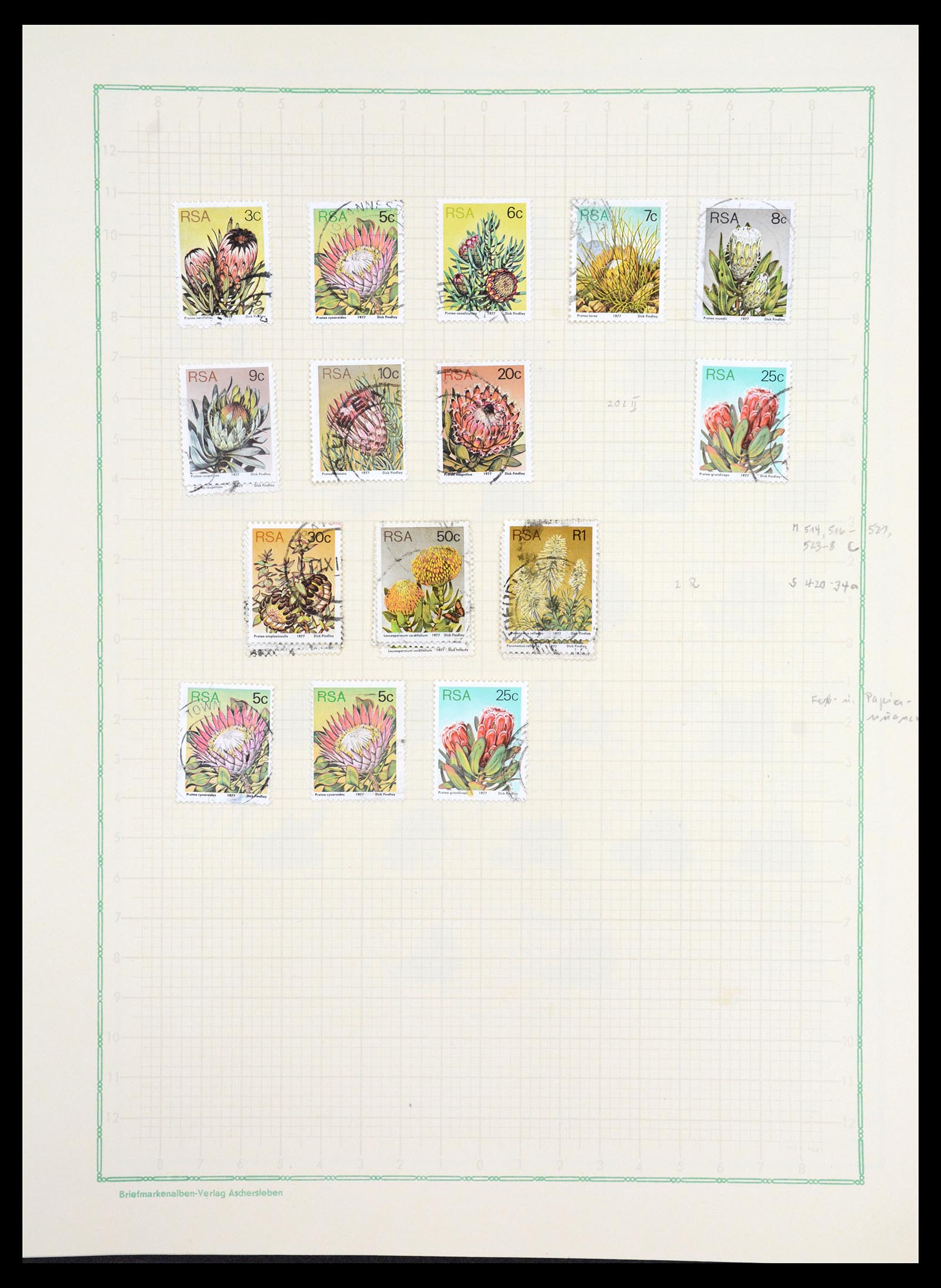 36599 035 - Postzegelverzameling 36599 Zuid Afrika 1910-1998.