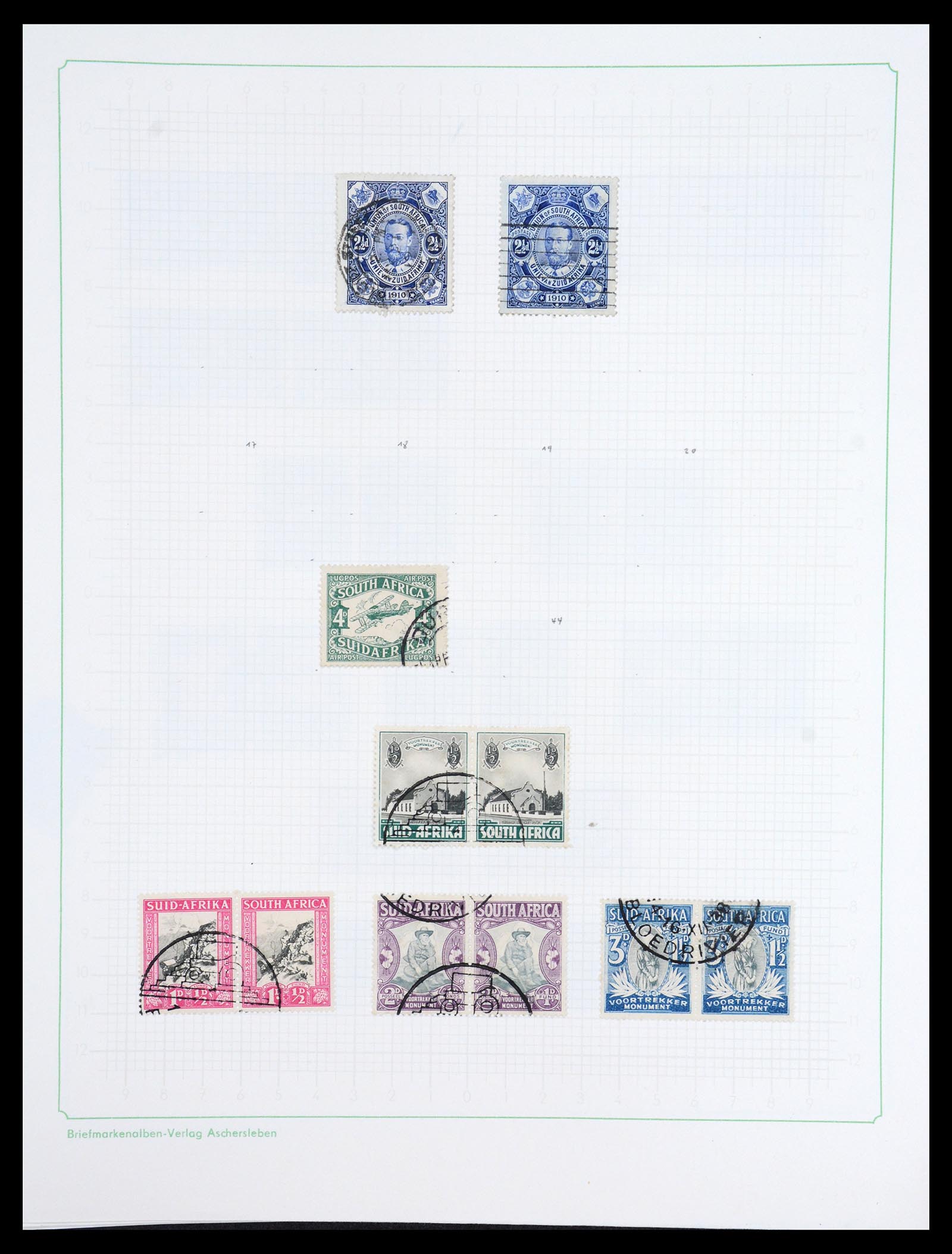 36599 041 - Postzegelverzameling 36599 Zuid Afrika 1910-1998.