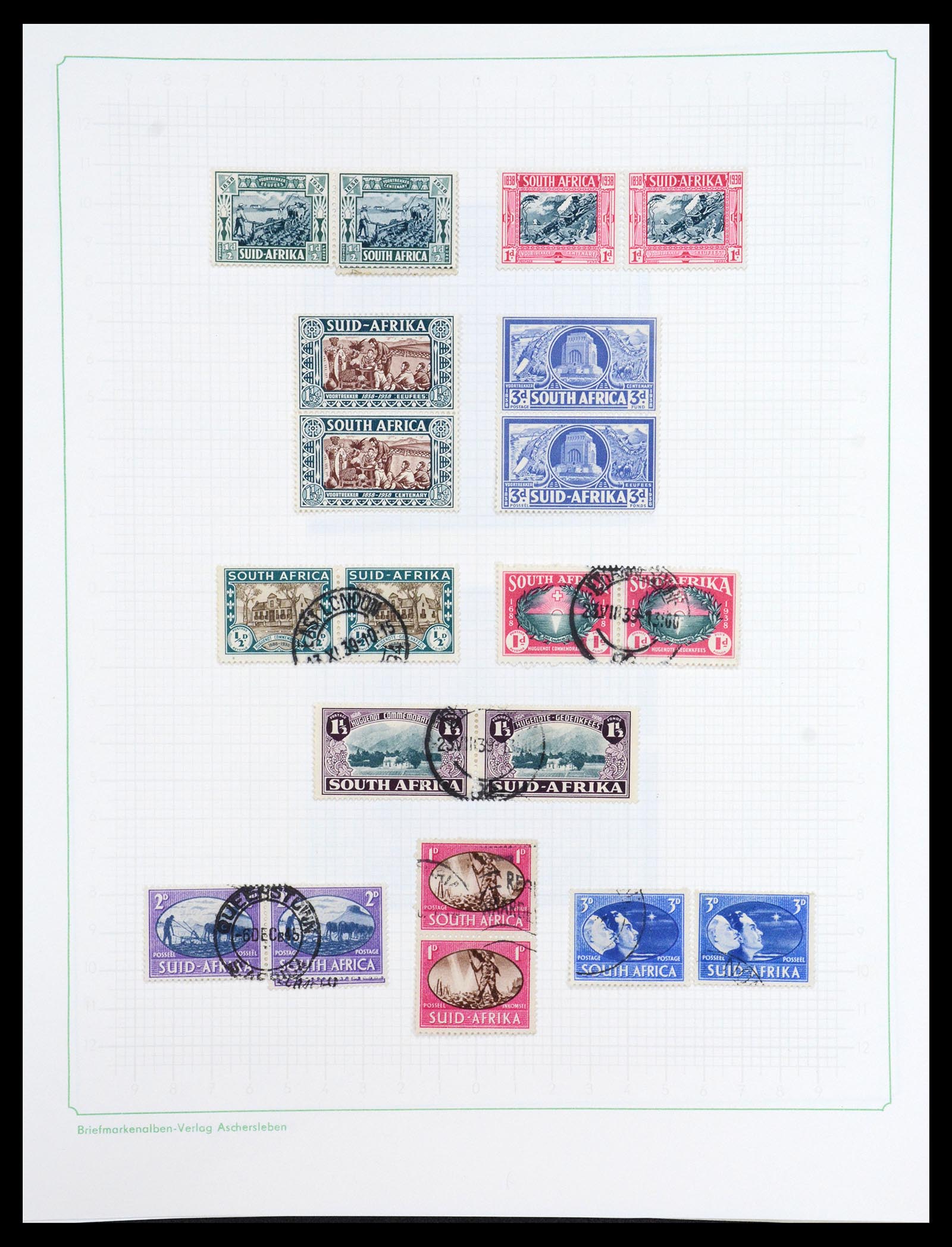 36599 043 - Postzegelverzameling 36599 Zuid Afrika 1910-1998.