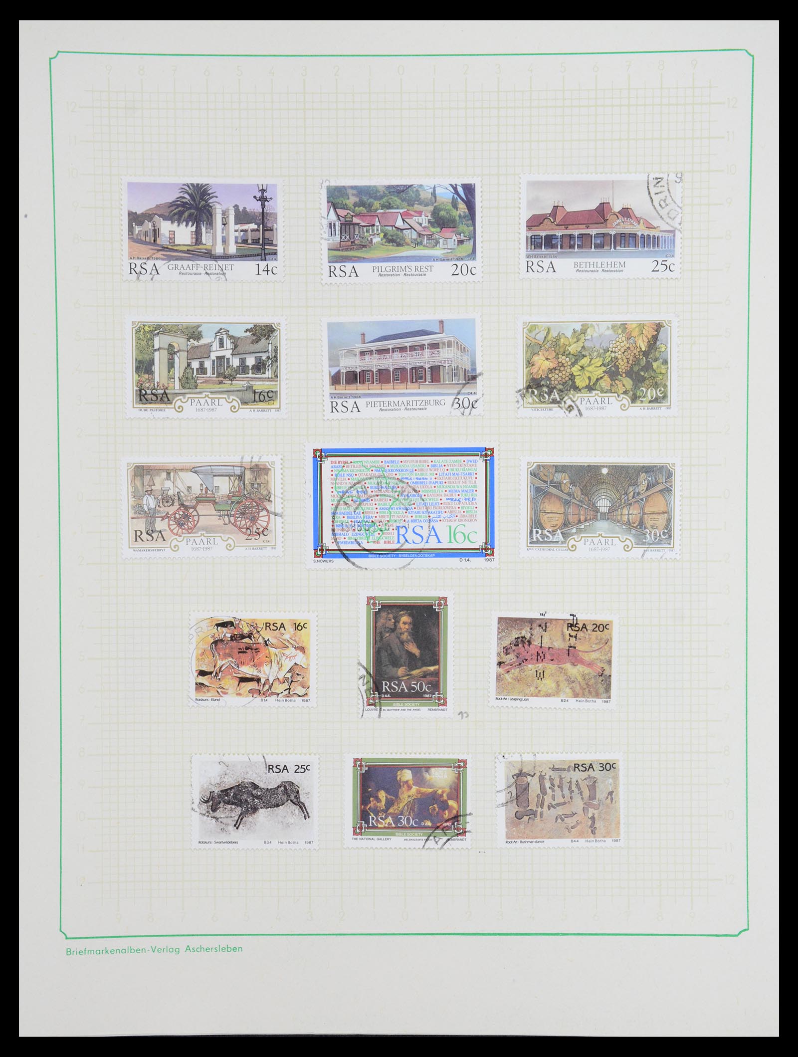 36599 063 - Postzegelverzameling 36599 Zuid Afrika 1910-1998.