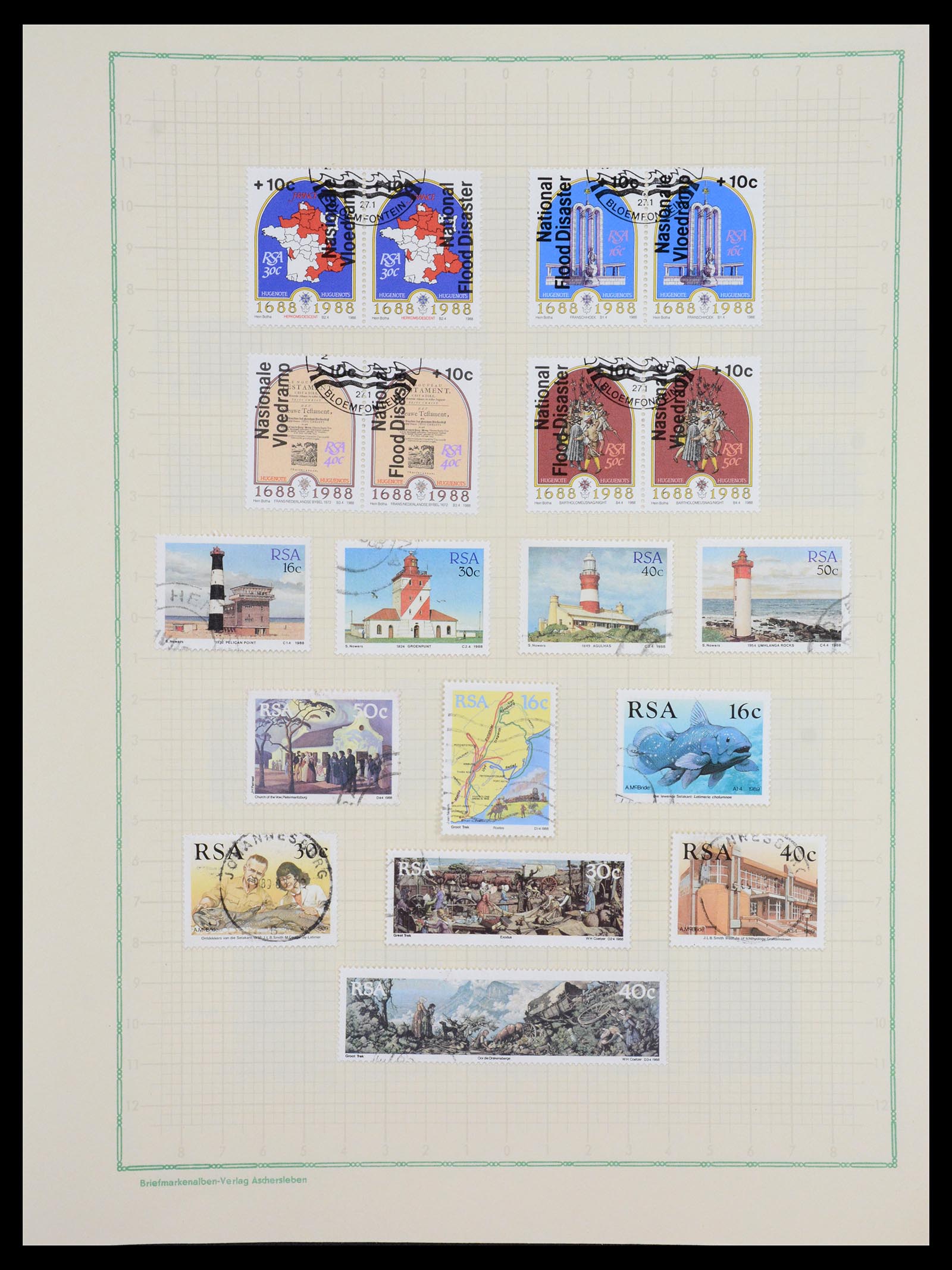 36599 068 - Postzegelverzameling 36599 Zuid Afrika 1910-1998.