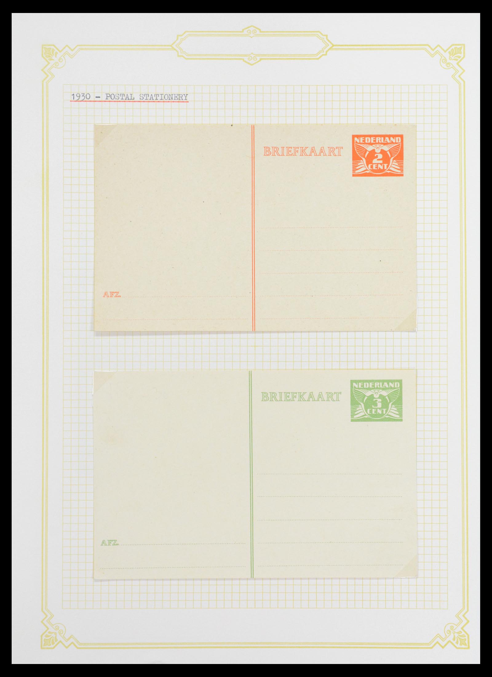 36600 097 - Postzegelverzameling 36600 Netherlands covers 1899-1952.