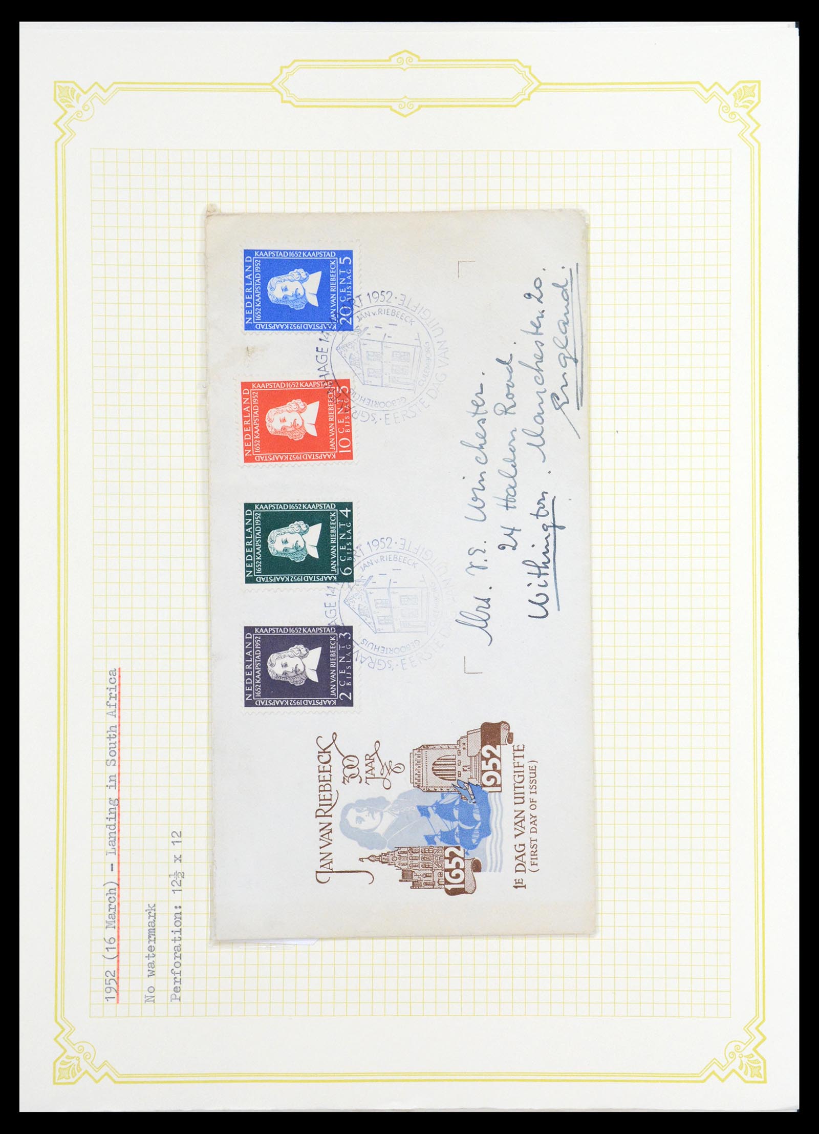 36600 192 - Stamp collection 36600 Nederland brieven 1899-1952.