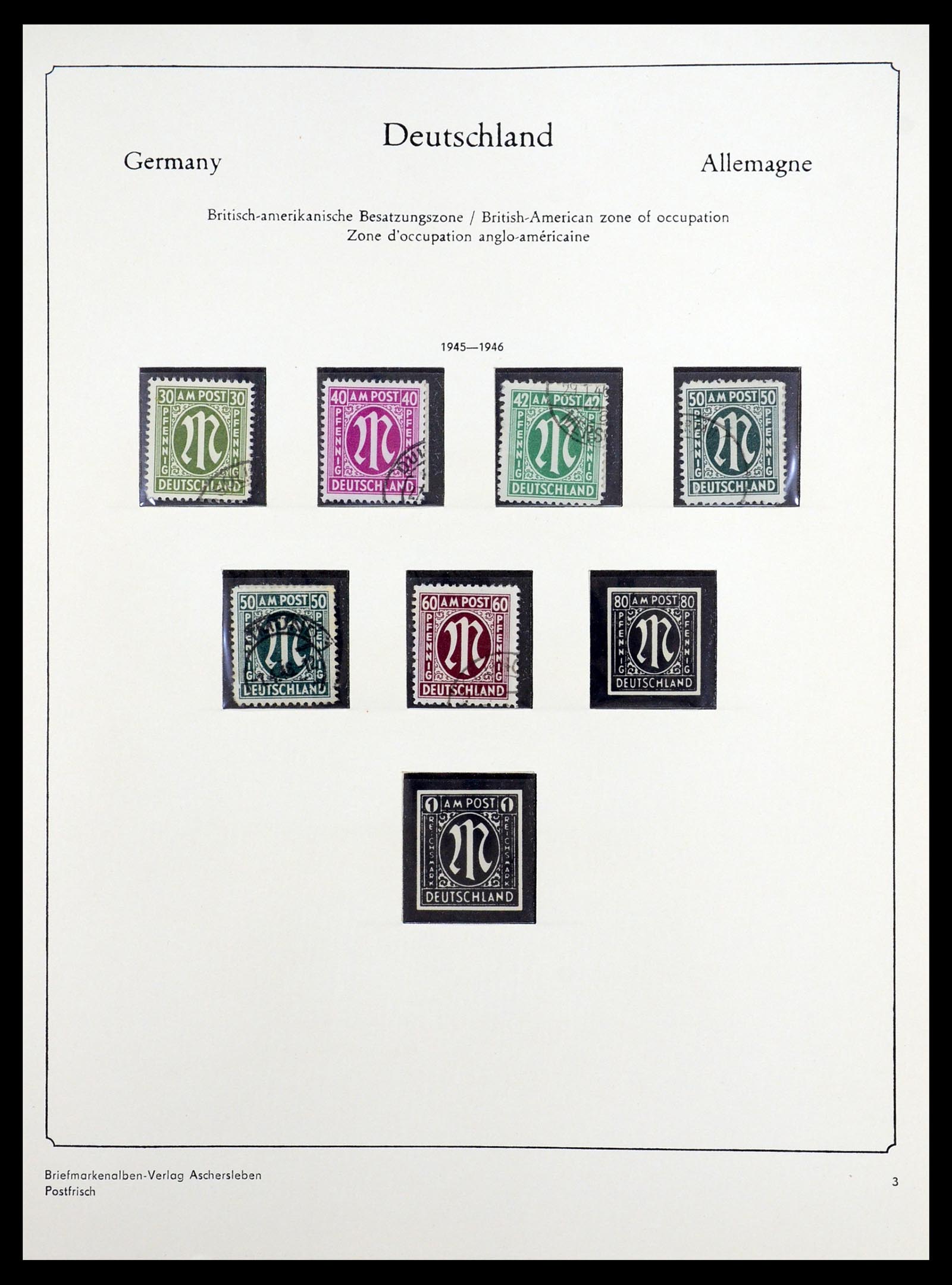 36602 003 - Postzegelverzameling 36602 Bundespost 1945-1979.