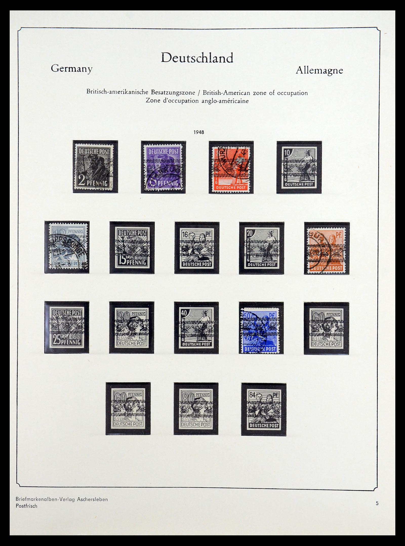 36602 005 - Postzegelverzameling 36602 Bundespost 1945-1979.