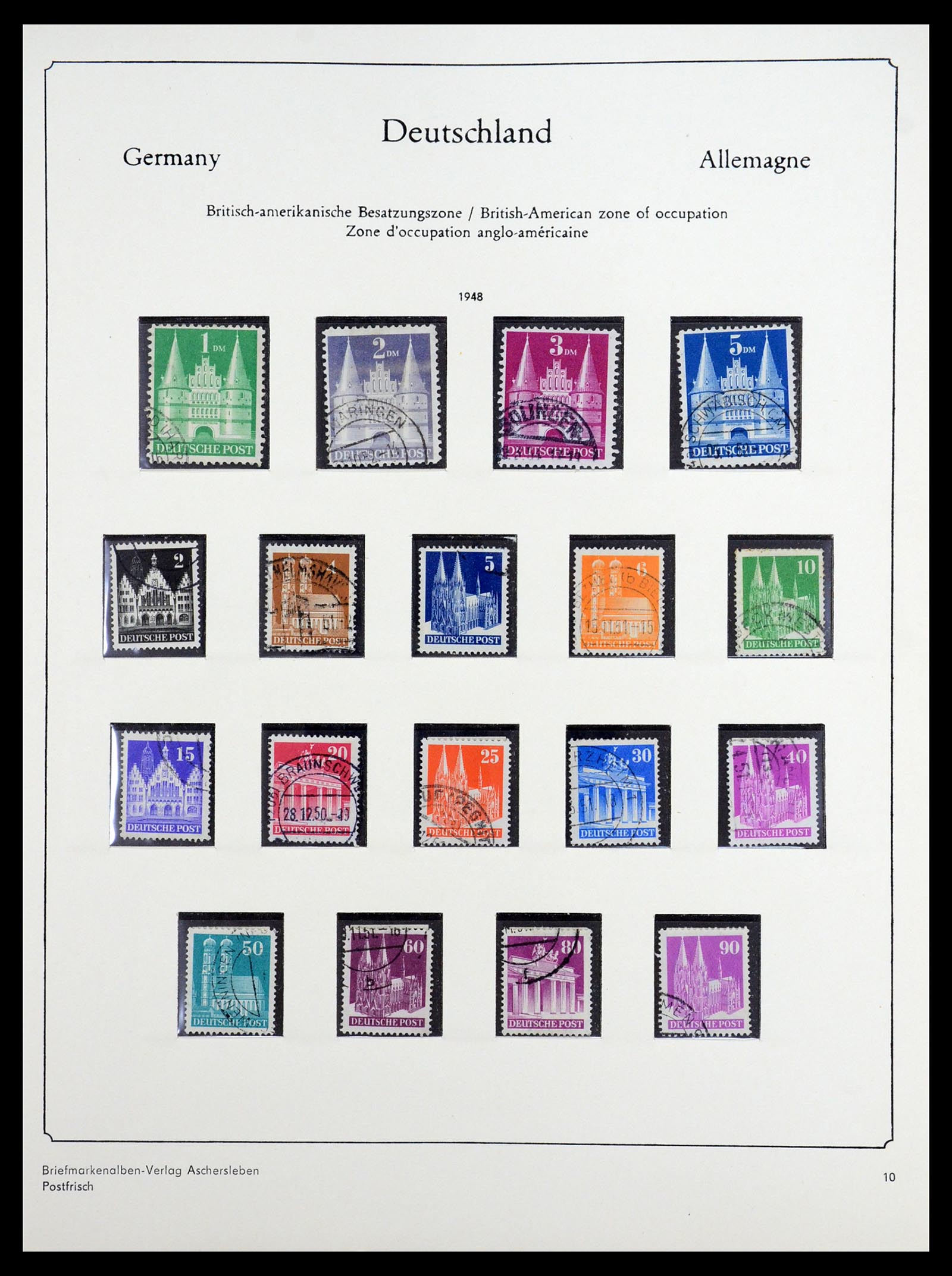 36602 008 - Postzegelverzameling 36602 Bundespost 1945-1979.