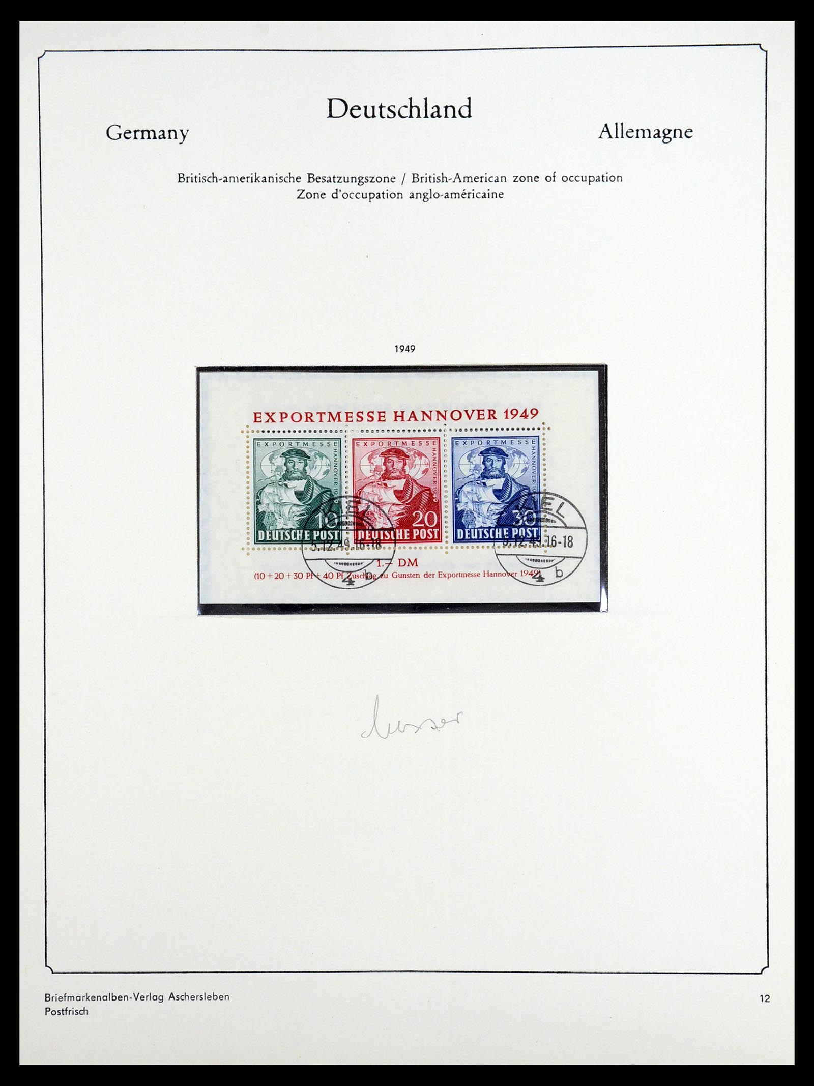 36602 010 - Postzegelverzameling 36602 Bundespost 1945-1979.