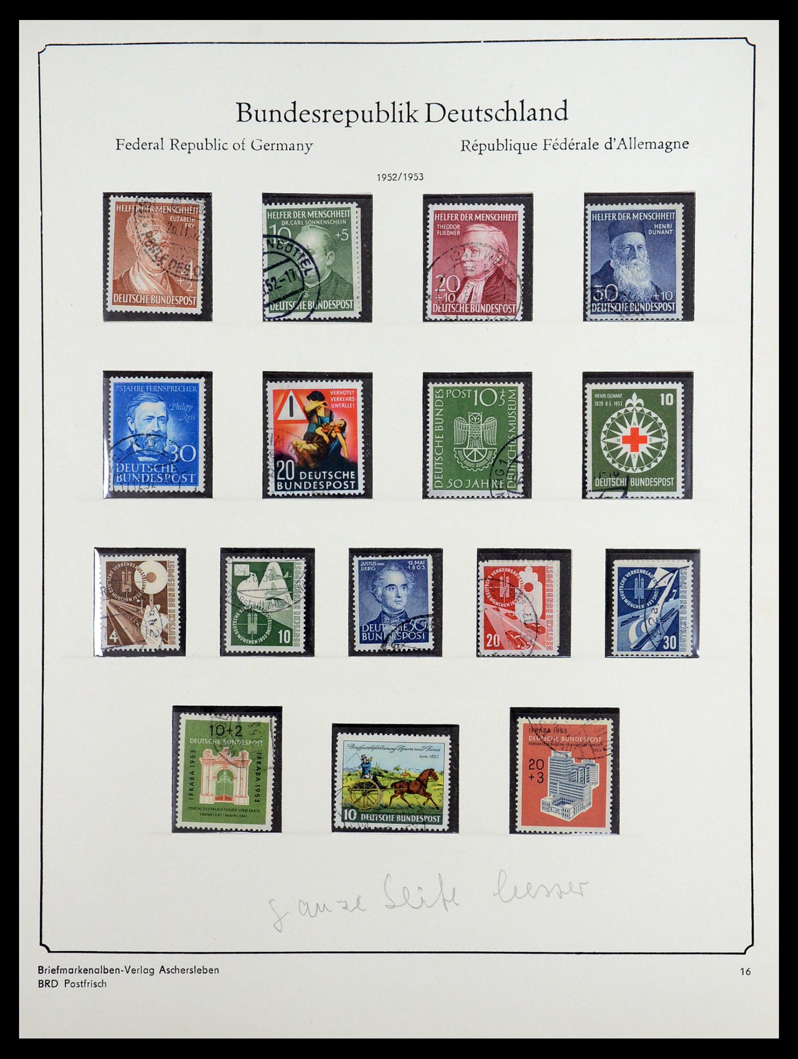 36602 014 - Stamp collection 36602 Bundespost 1945-1979.