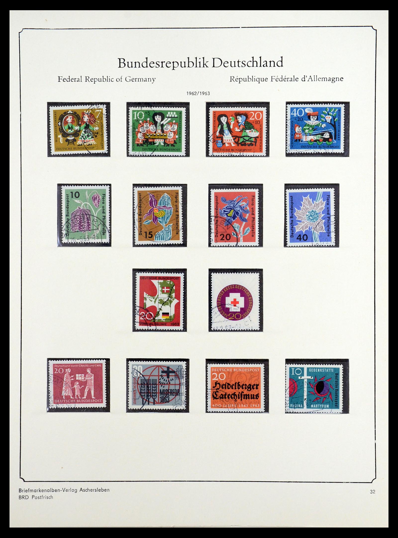 36602 030 - Postzegelverzameling 36602 Bundespost 1945-1979.