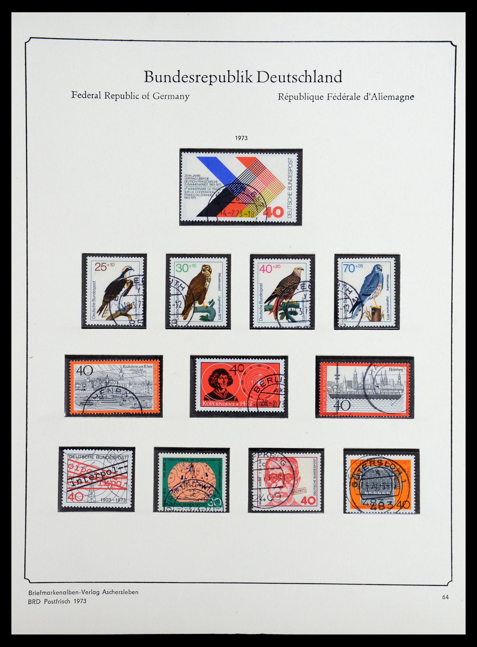 36602 062 - Postzegelverzameling 36602 Bundespost 1945-1979.