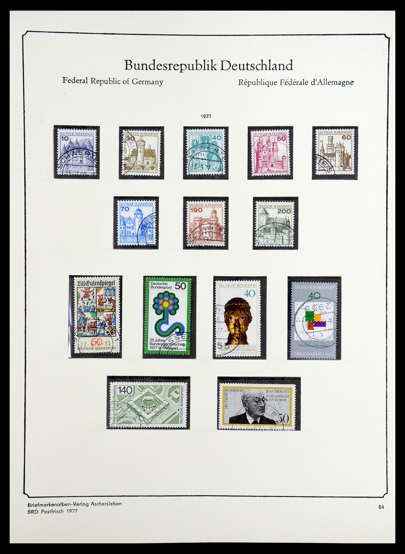 36602 082 - Postzegelverzameling 36602 Bundespost 1945-1979.