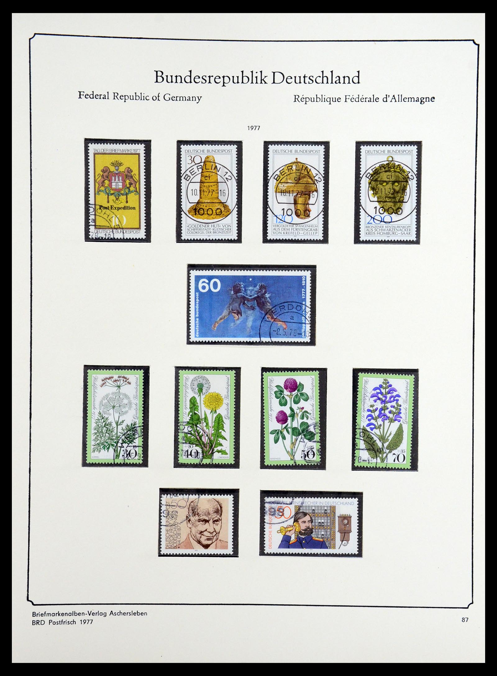 36602 085 - Postzegelverzameling 36602 Bundespost 1945-1979.