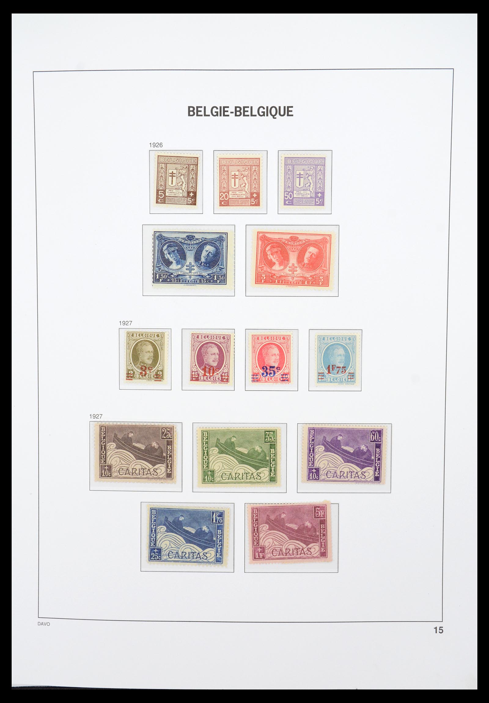 36603 025 - Stamp collection 36603 België 1849-1945.
