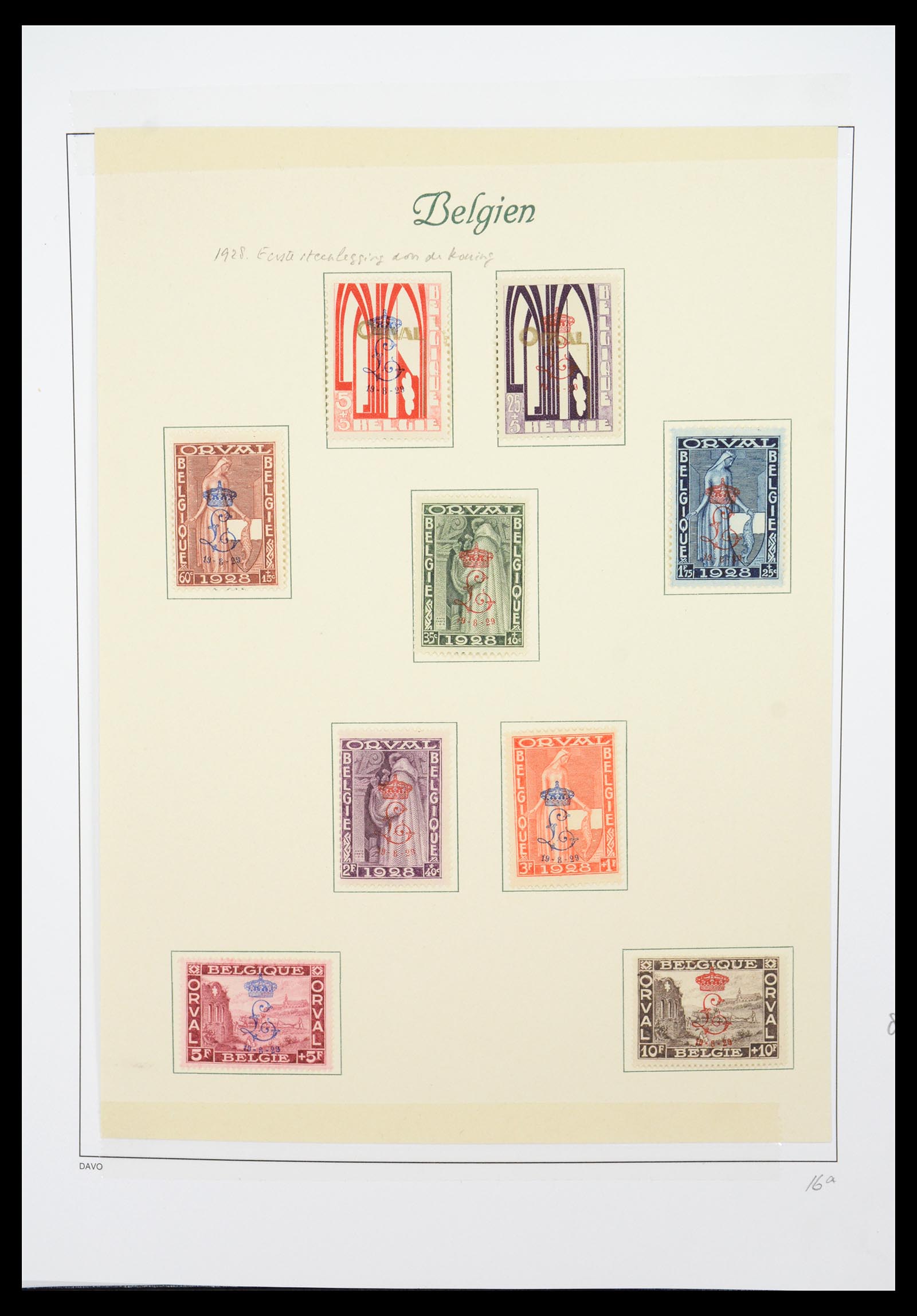 36603 027 - Stamp collection 36603 België 1849-1945.