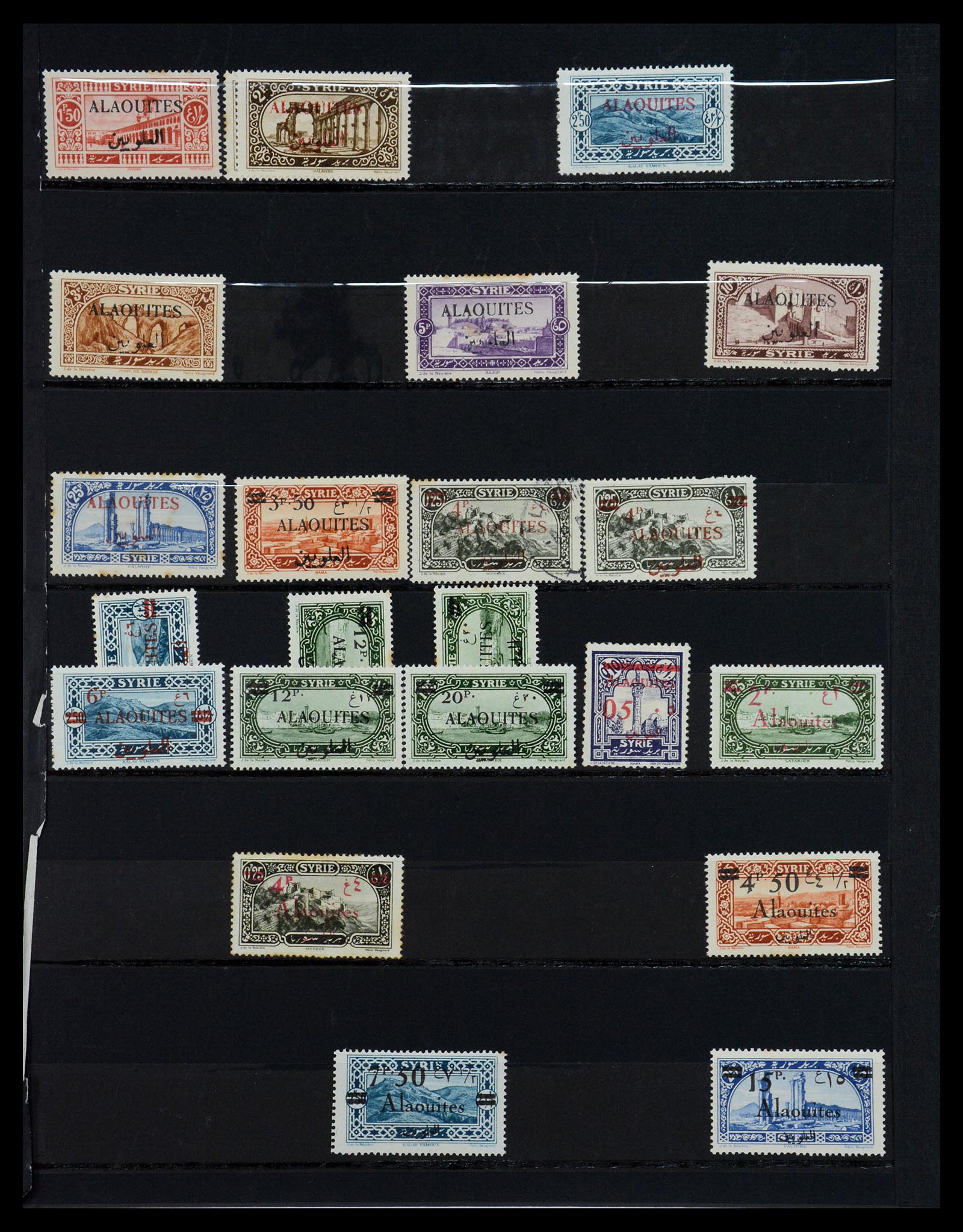 36605 002 - Postzegelverzameling 36605 Franse koloniën 1880-1930.
