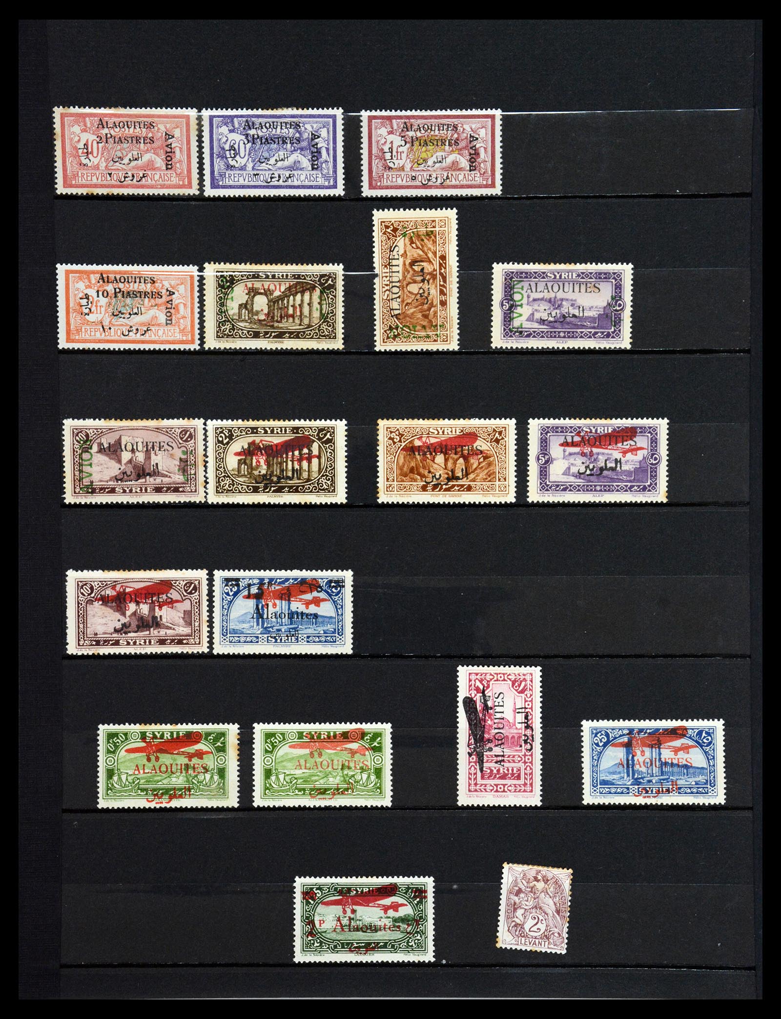 36605 003 - Postzegelverzameling 36605 Franse koloniën 1880-1930.