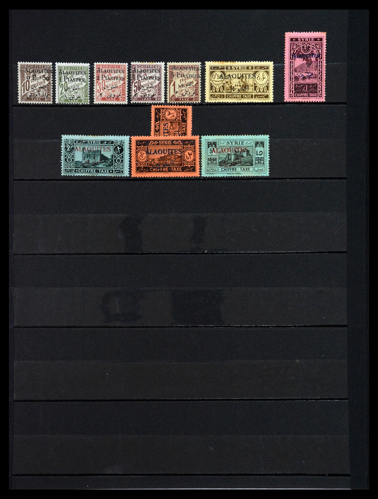 36605 004 - Postzegelverzameling 36605 Franse koloniën 1880-1930.