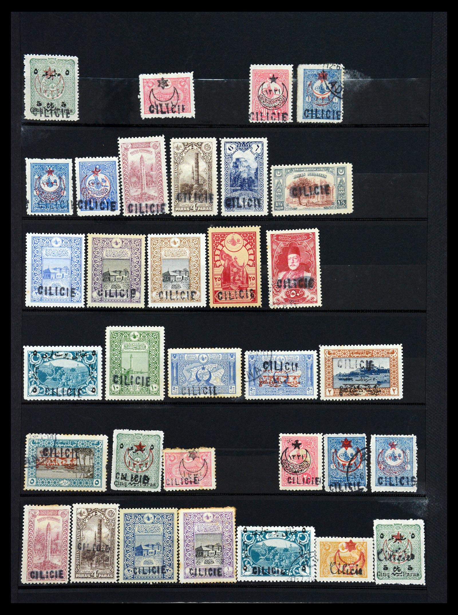 36605 008 - Postzegelverzameling 36605 Franse koloniën 1880-1930.