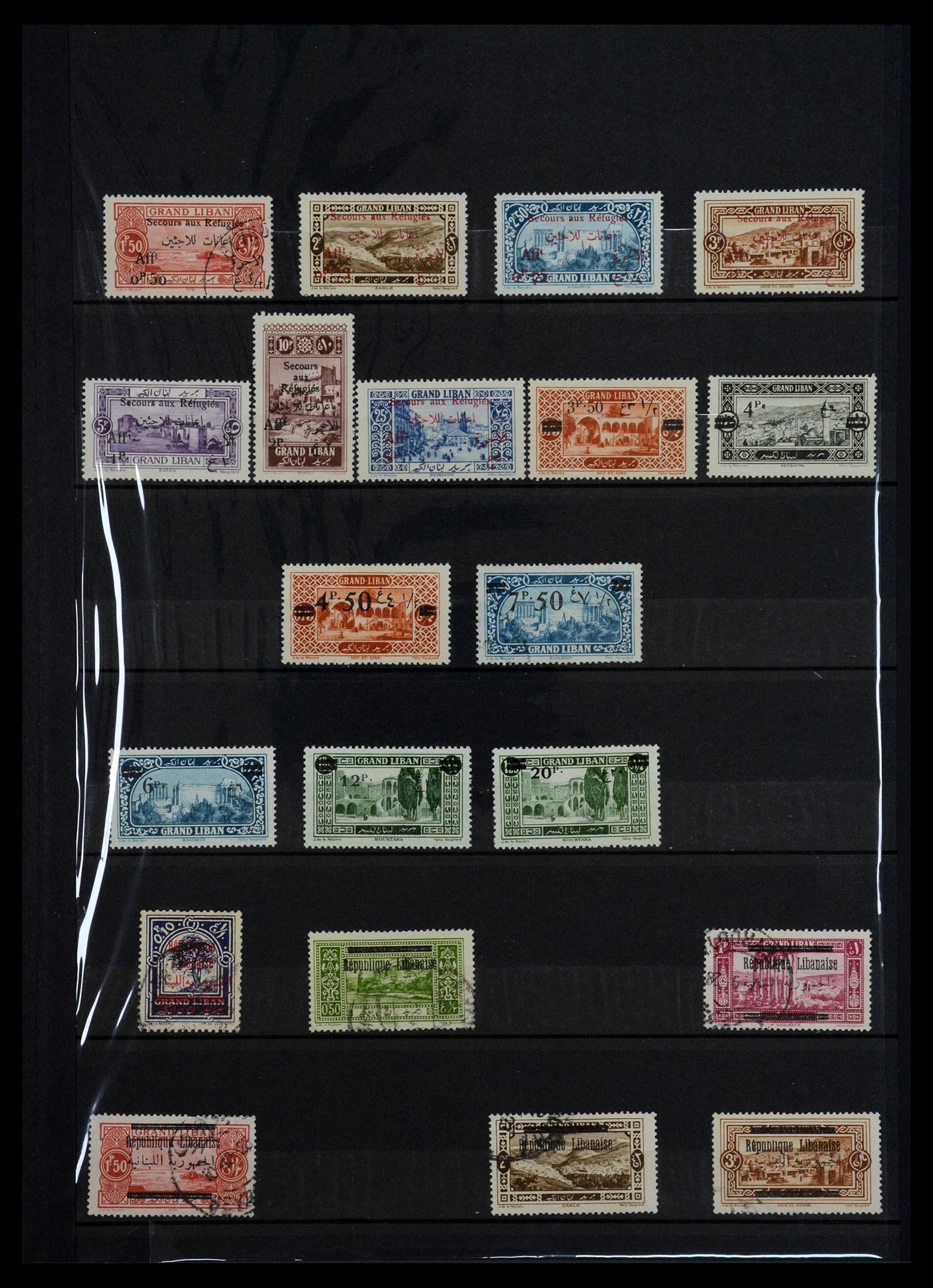 36605 013 - Postzegelverzameling 36605 Franse koloniën 1880-1930.