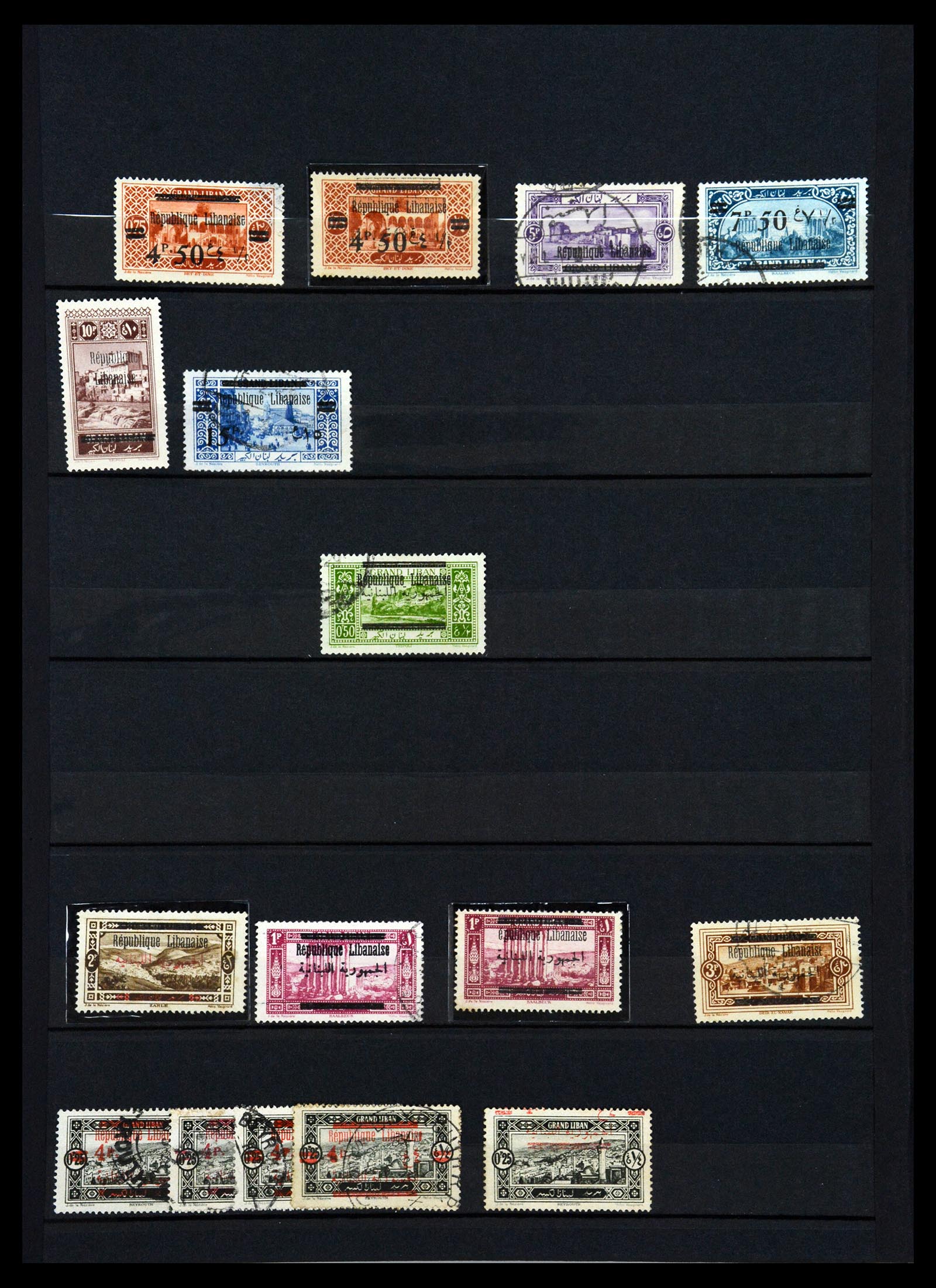 36605 014 - Postzegelverzameling 36605 Franse koloniën 1880-1930.