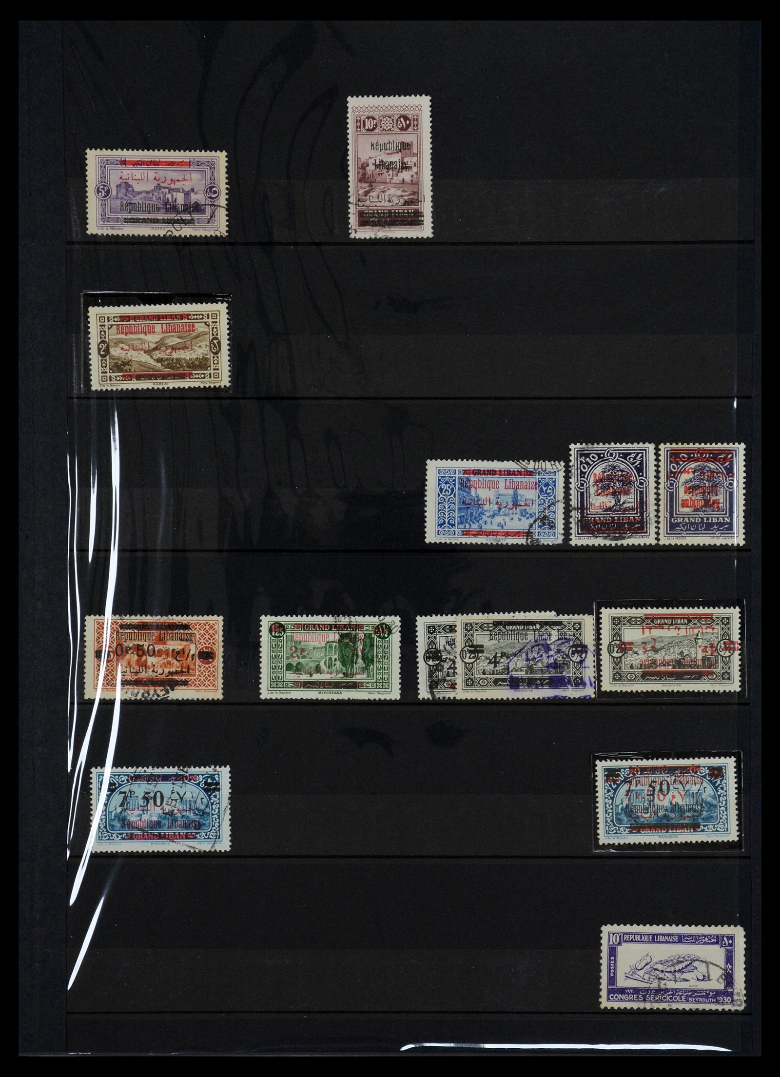 36605 015 - Postzegelverzameling 36605 Franse koloniën 1880-1930.