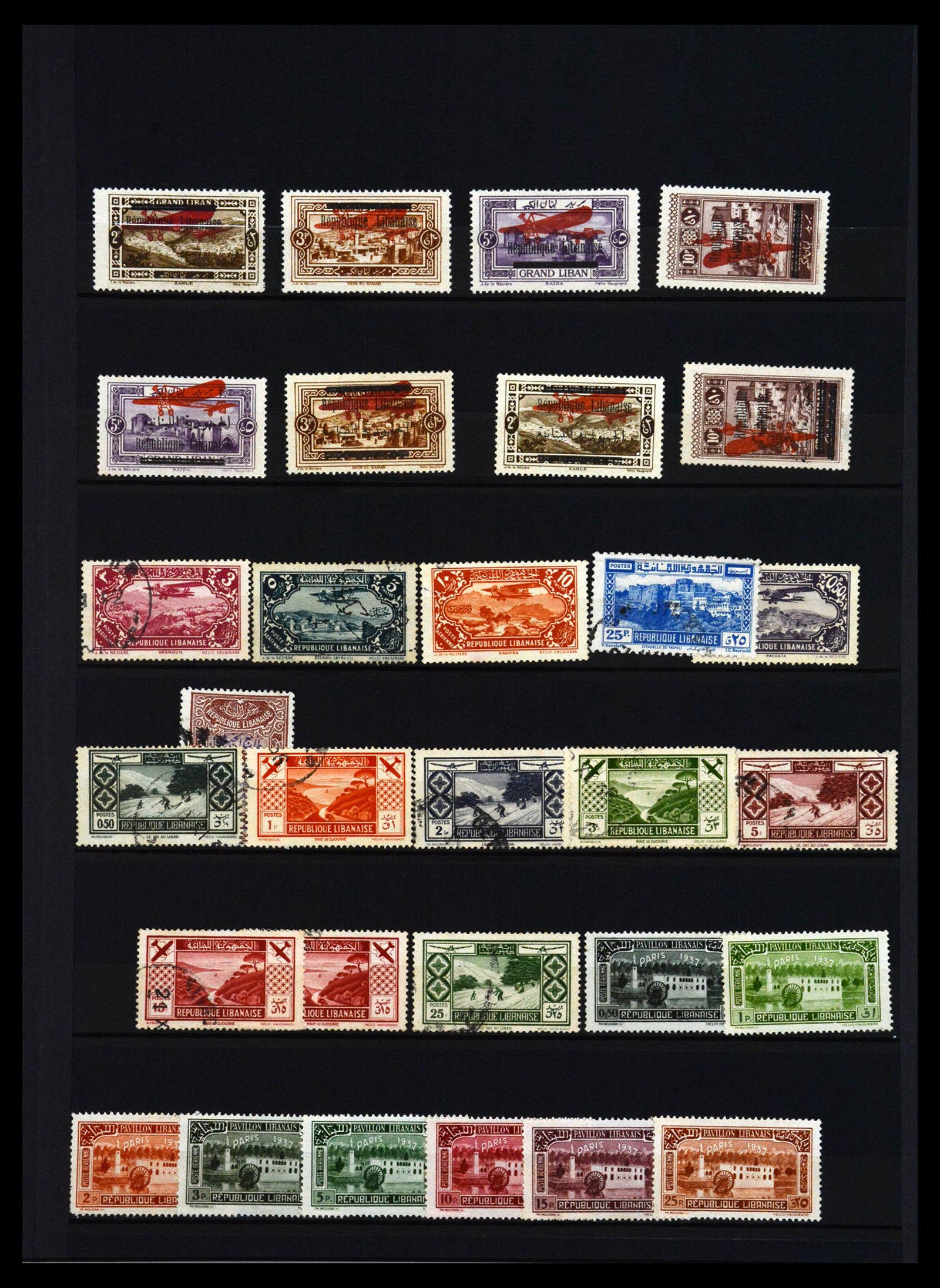36605 019 - Postzegelverzameling 36605 Franse koloniën 1880-1930.