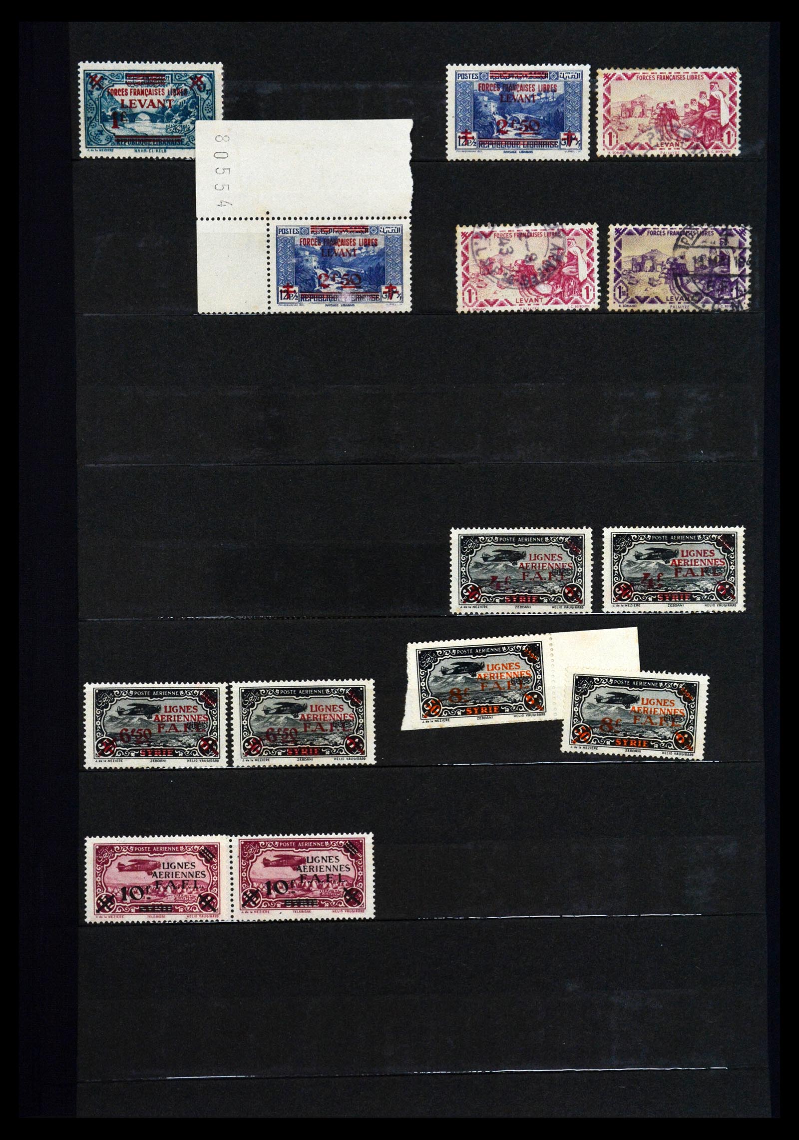 36605 023 - Postzegelverzameling 36605 Franse koloniën 1880-1930.