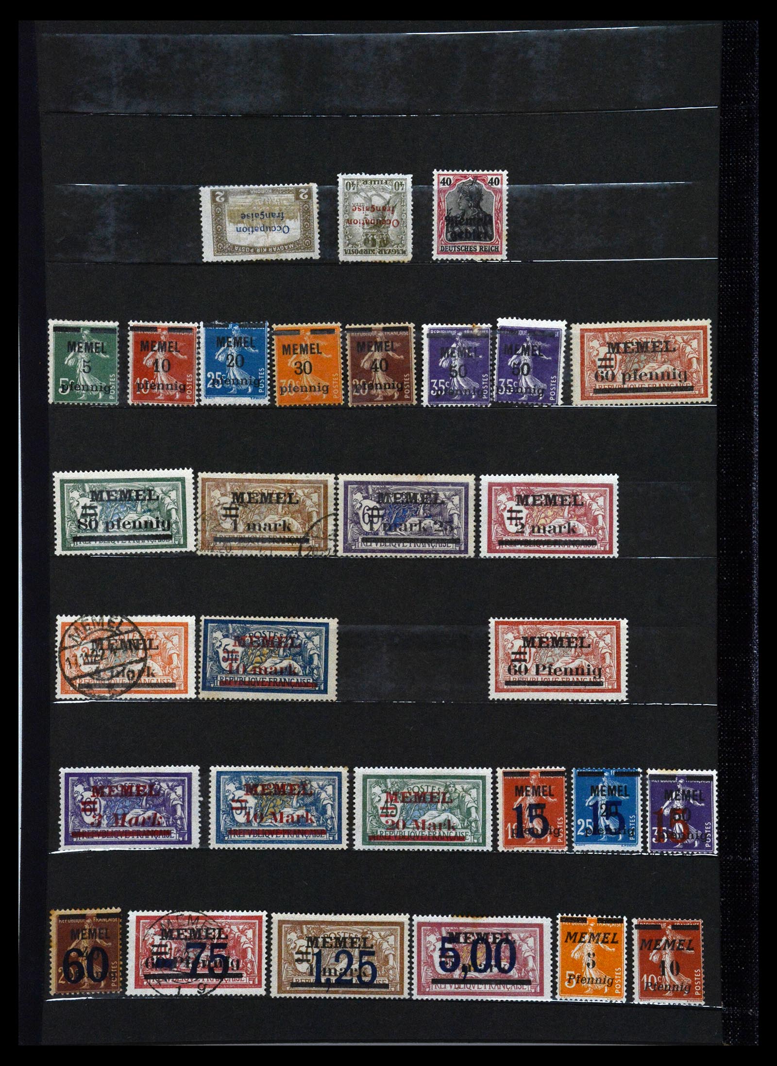 36605 024 - Postzegelverzameling 36605 Franse koloniën 1880-1930.