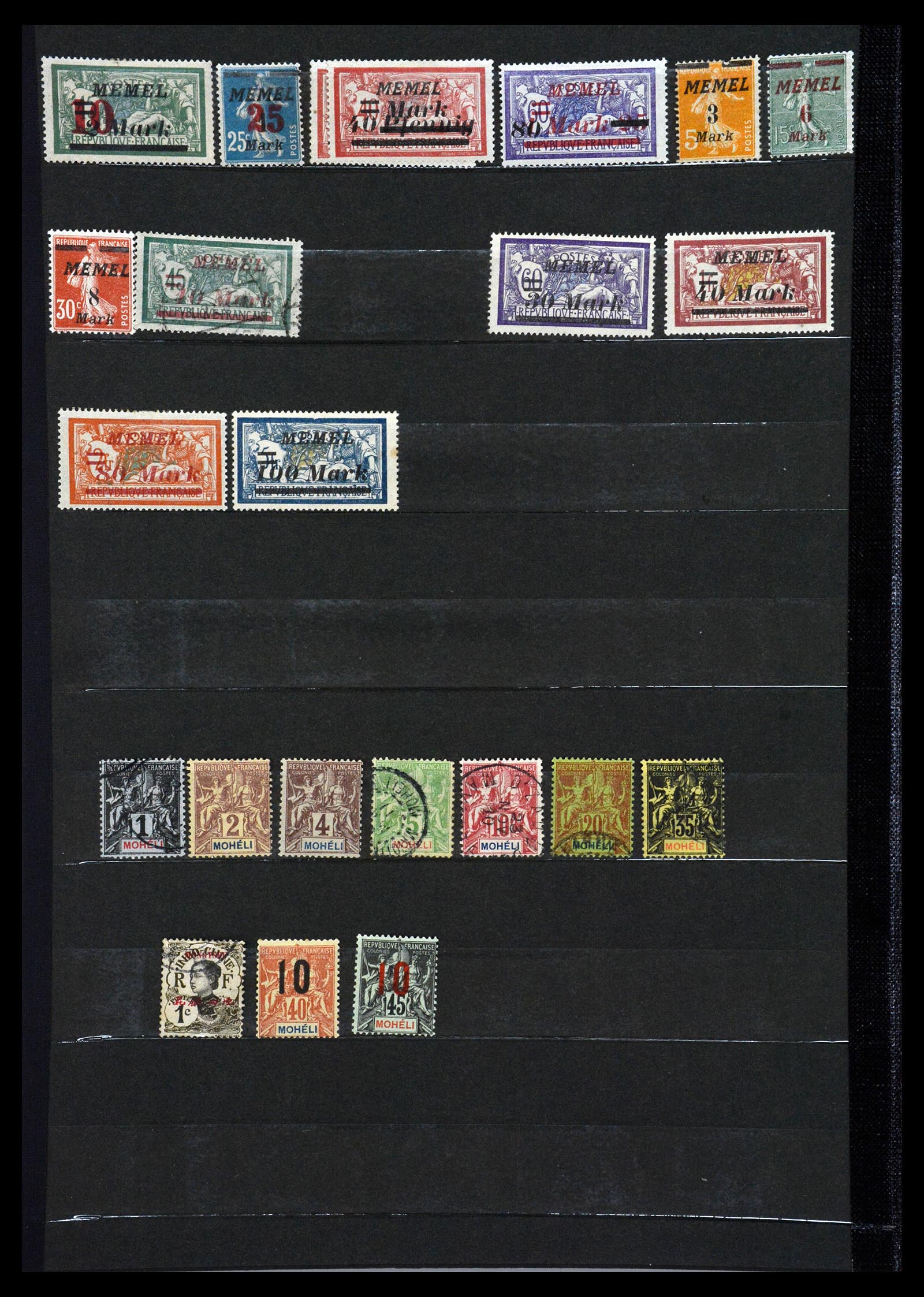 36605 026 - Postzegelverzameling 36605 Franse koloniën 1880-1930.