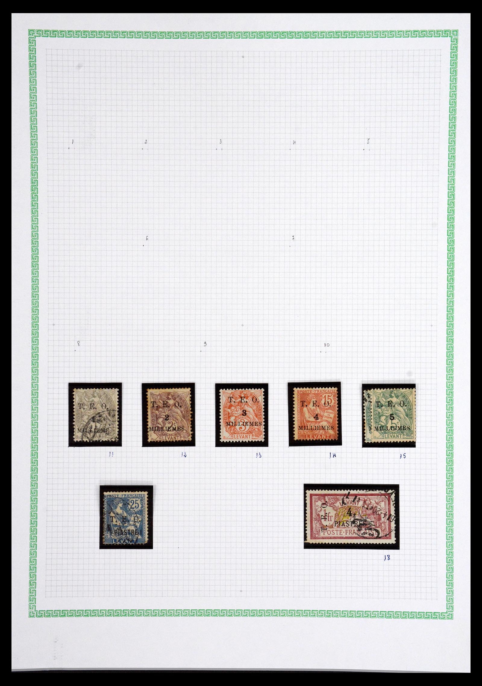 36605 029 - Postzegelverzameling 36605 Franse koloniën 1880-1930.