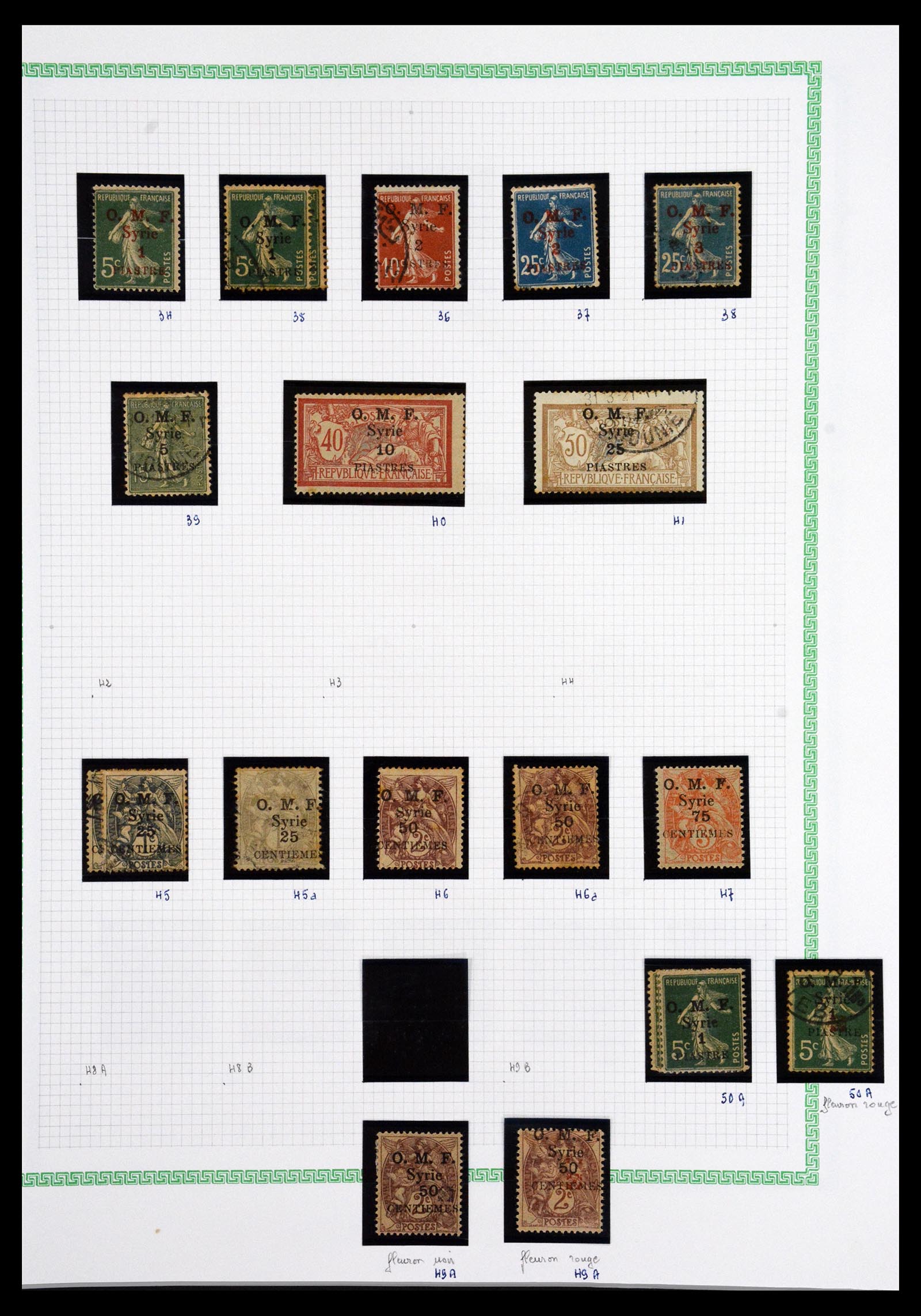 36605 031 - Postzegelverzameling 36605 Franse koloniën 1880-1930.