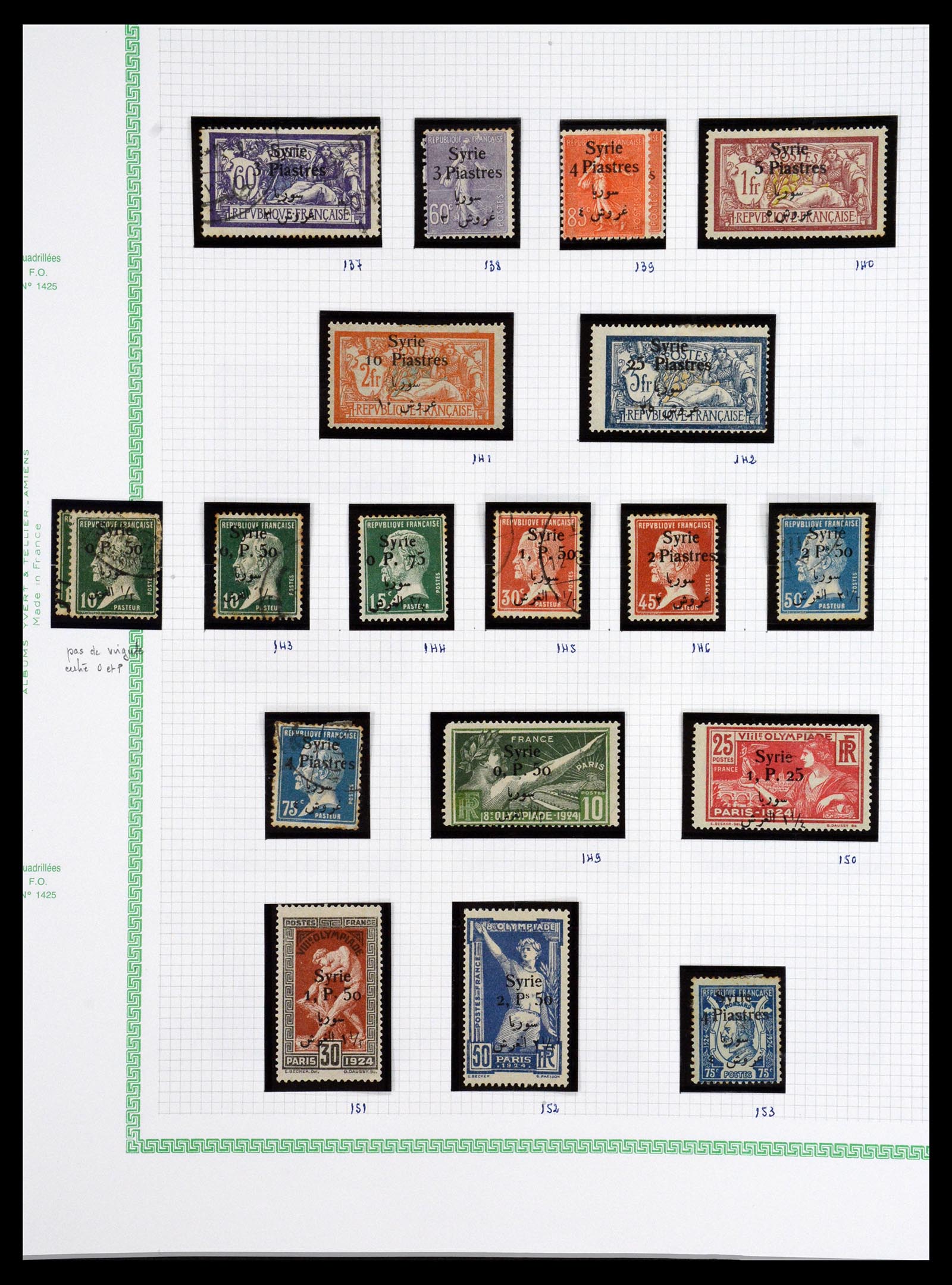 36605 038 - Postzegelverzameling 36605 Franse koloniën 1880-1930.