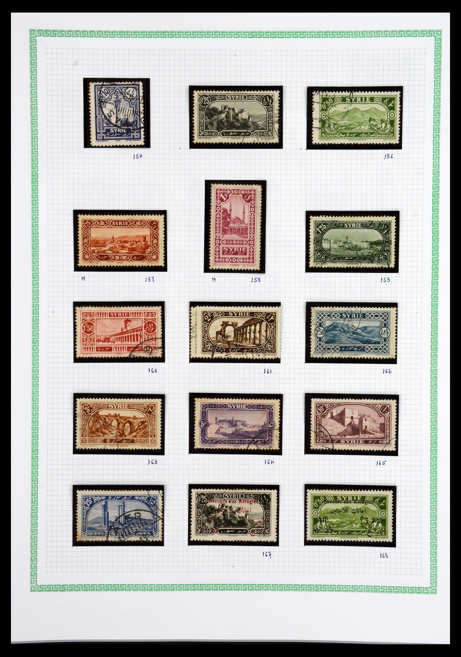 36605 039 - Postzegelverzameling 36605 Franse koloniën 1880-1930.