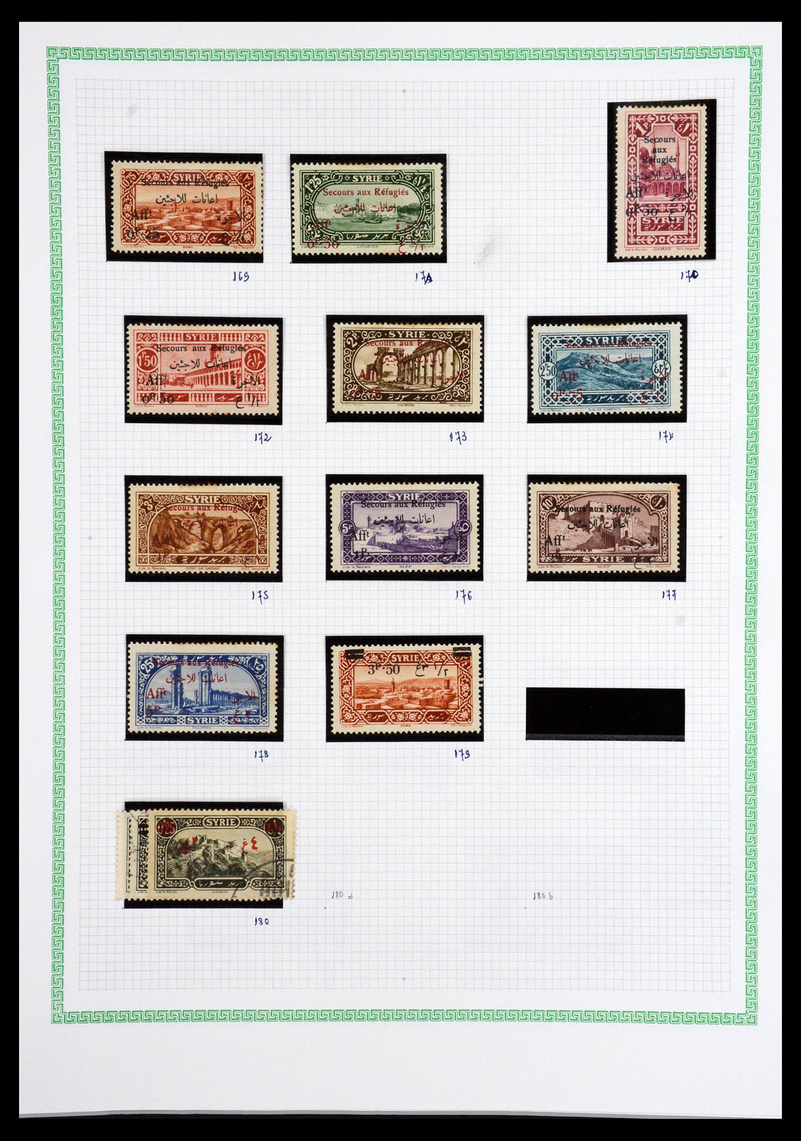 36605 040 - Postzegelverzameling 36605 Franse koloniën 1880-1930.