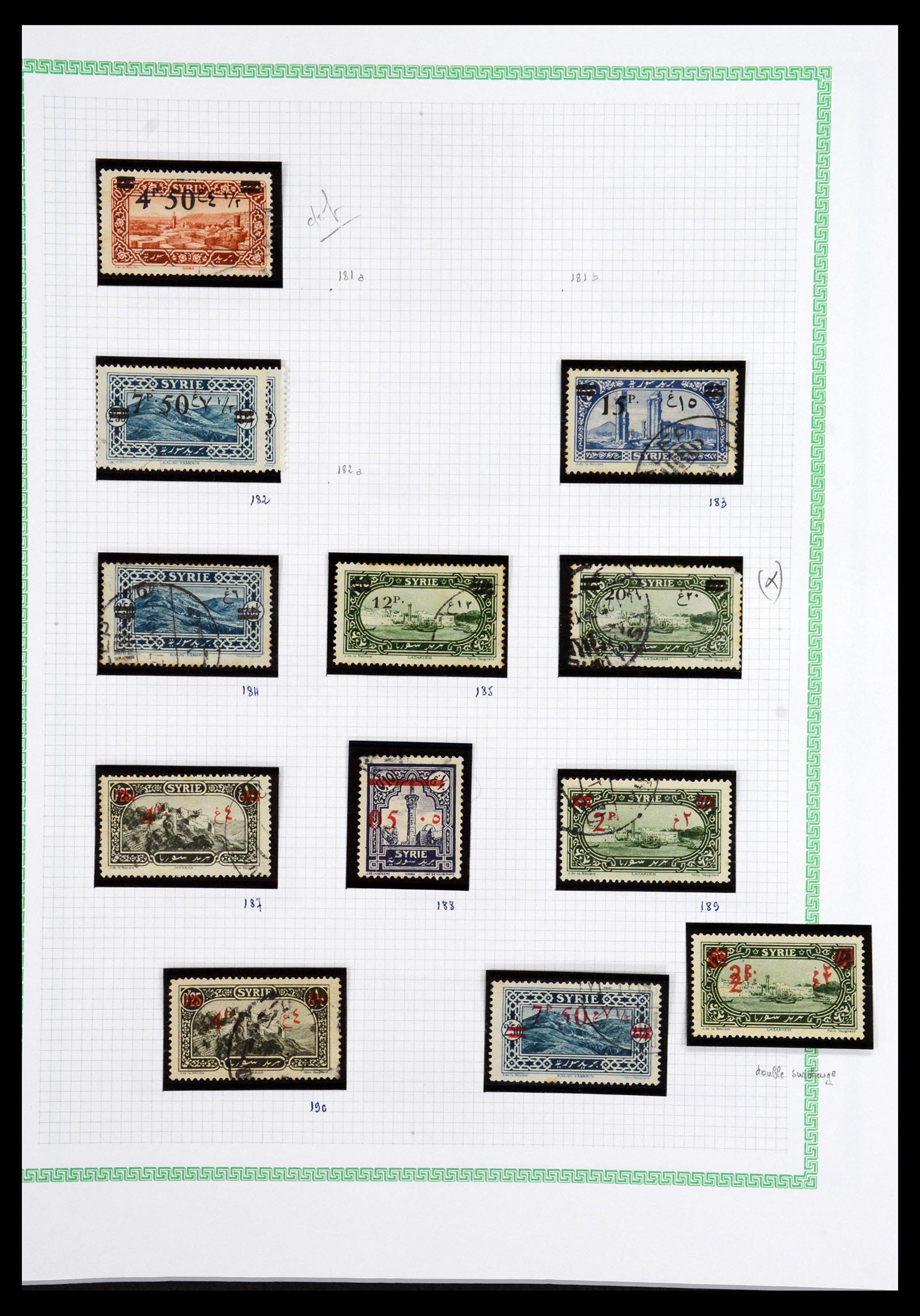 36605 041 - Postzegelverzameling 36605 Franse koloniën 1880-1930.