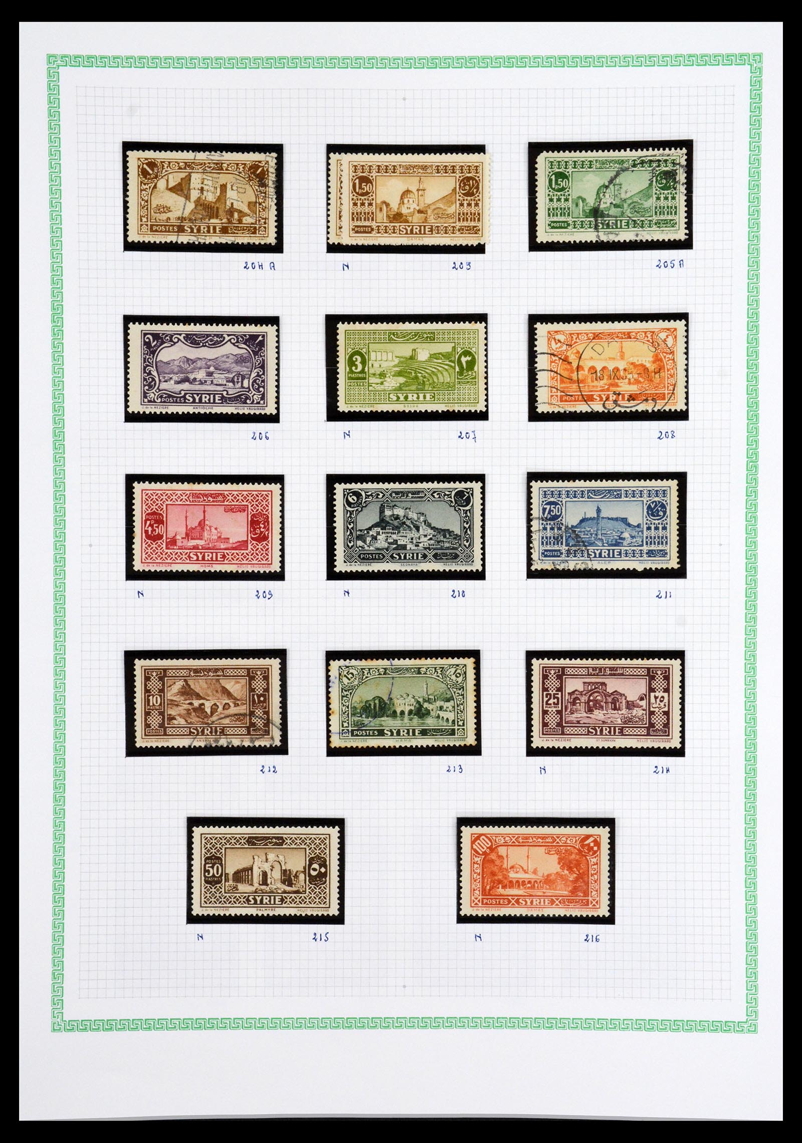 36605 043 - Postzegelverzameling 36605 Franse koloniën 1880-1930.