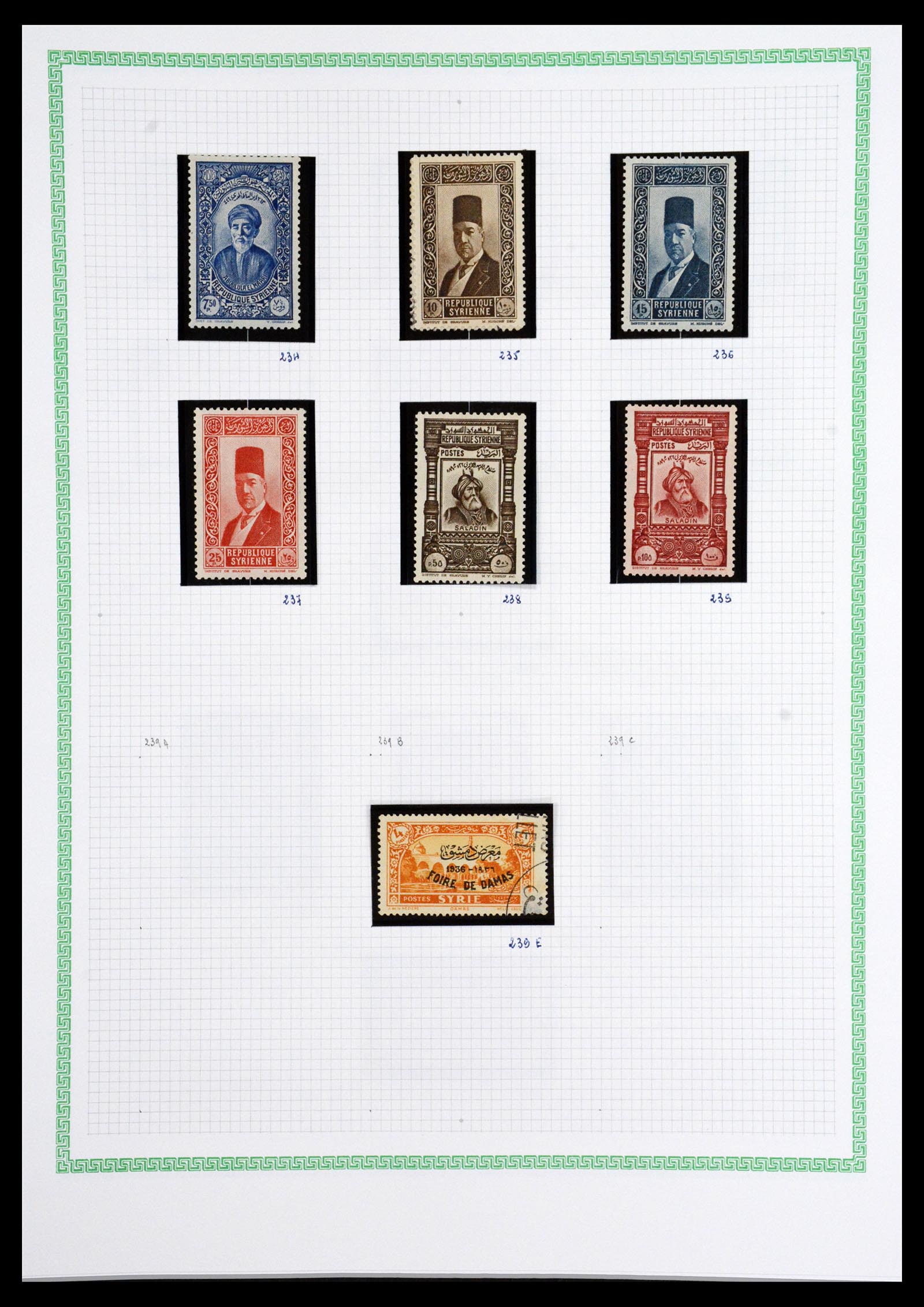 36605 045 - Postzegelverzameling 36605 Franse koloniën 1880-1930.